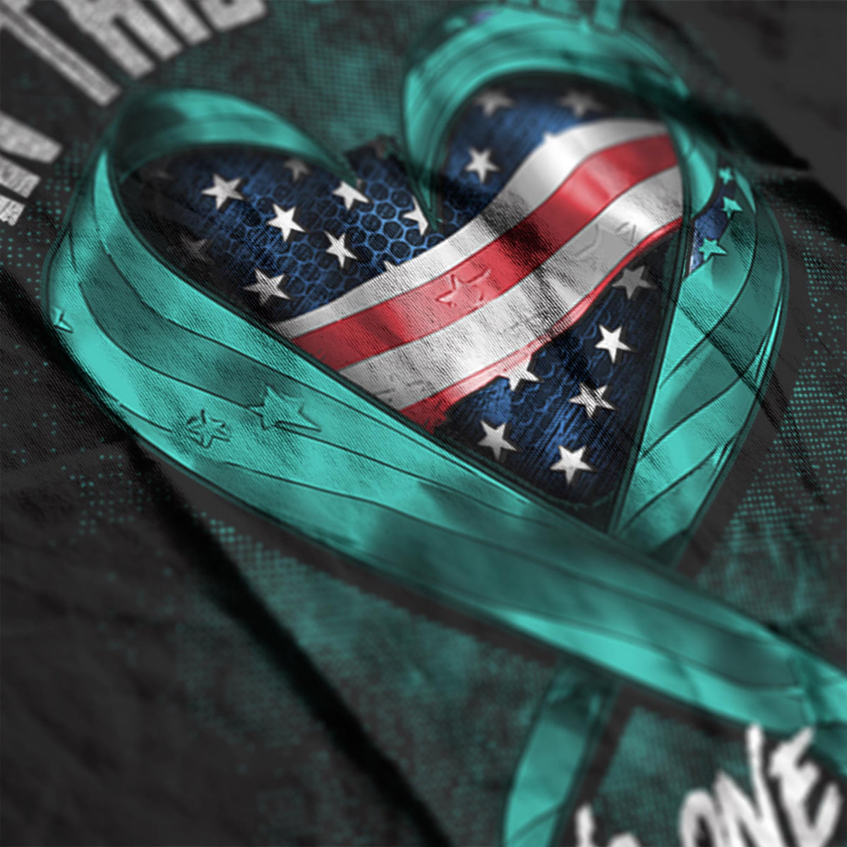 PTSD Awareness: Ribbon Heart