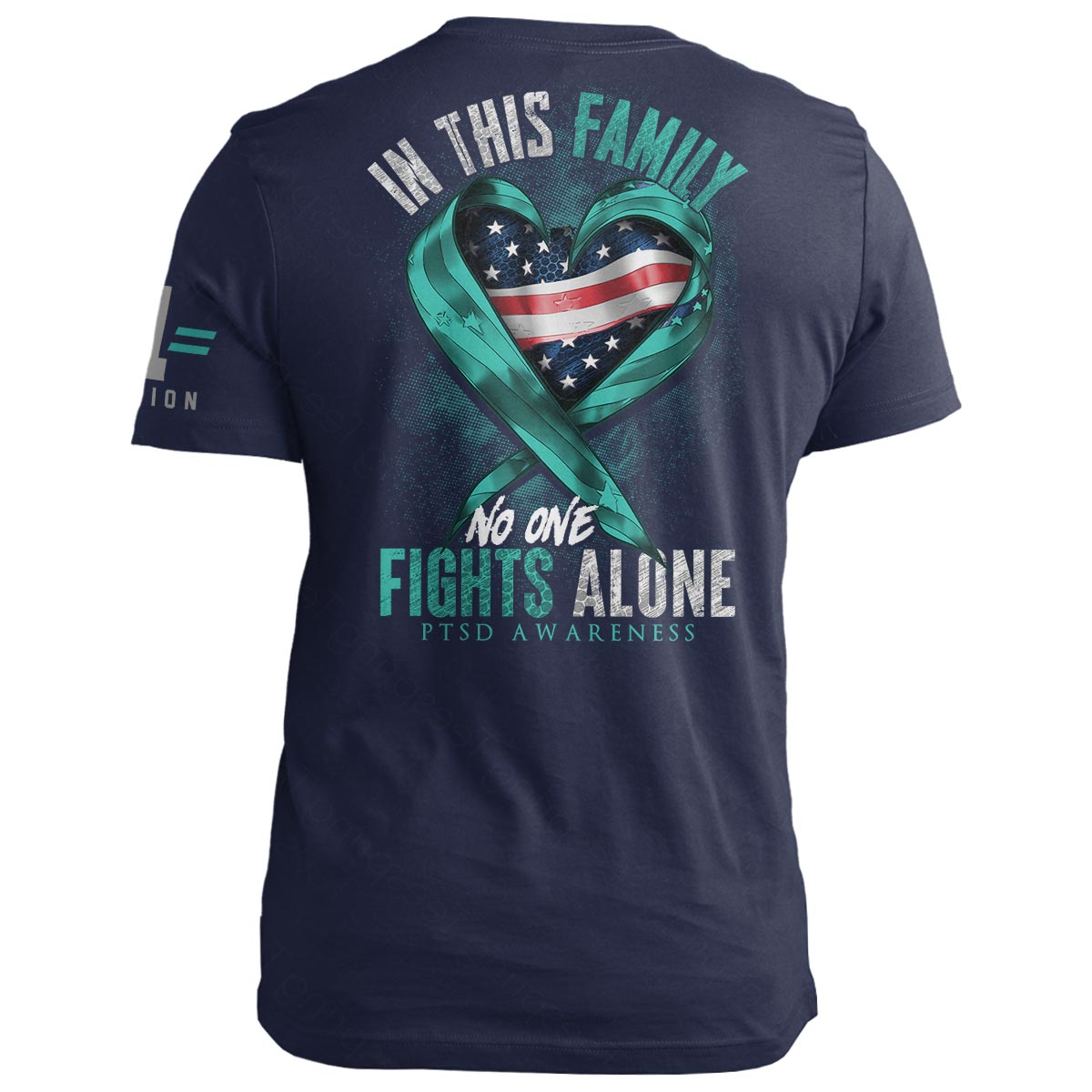 PTSD Awareness: Ribbon Heart