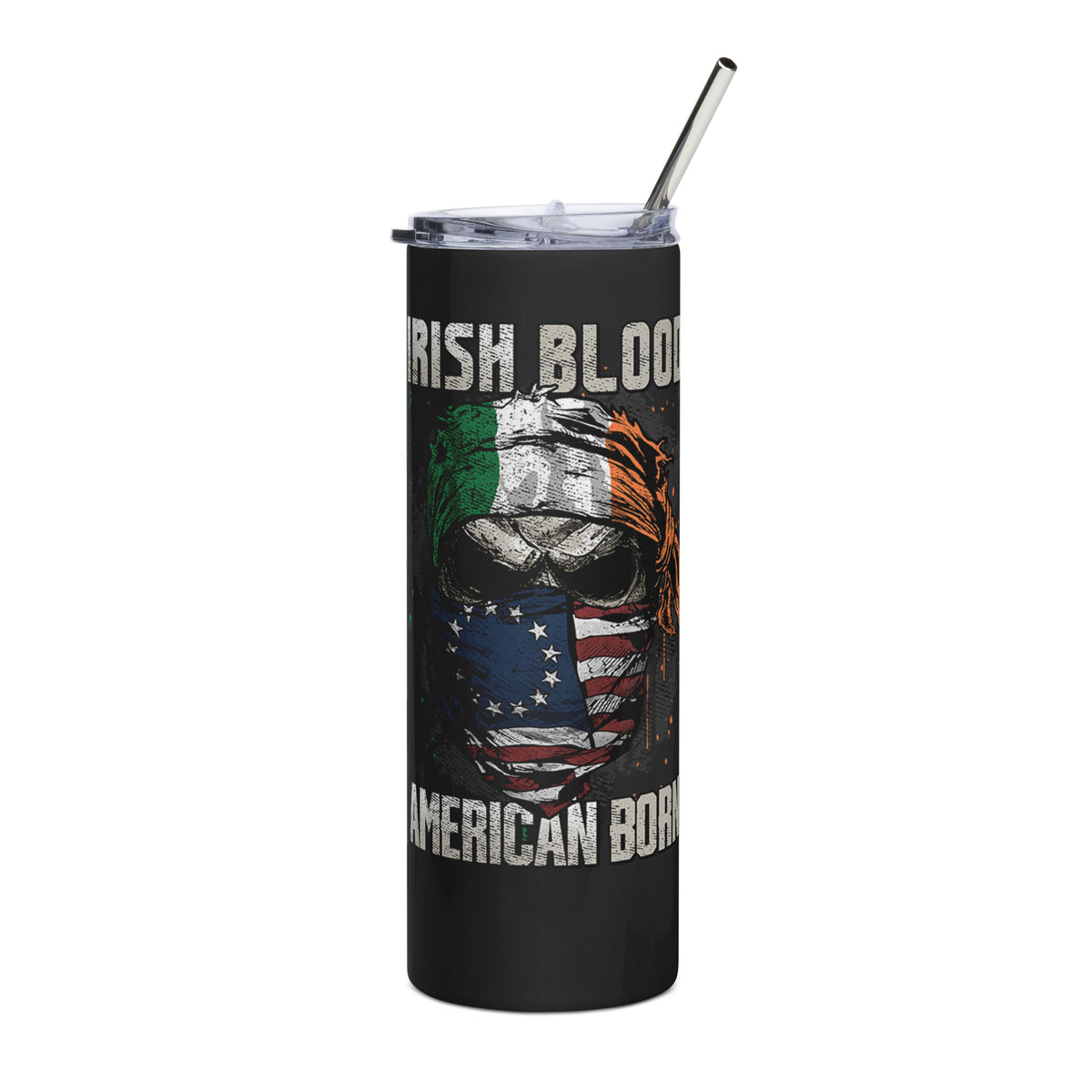 America with our Irish Blood. American Born Tumbler