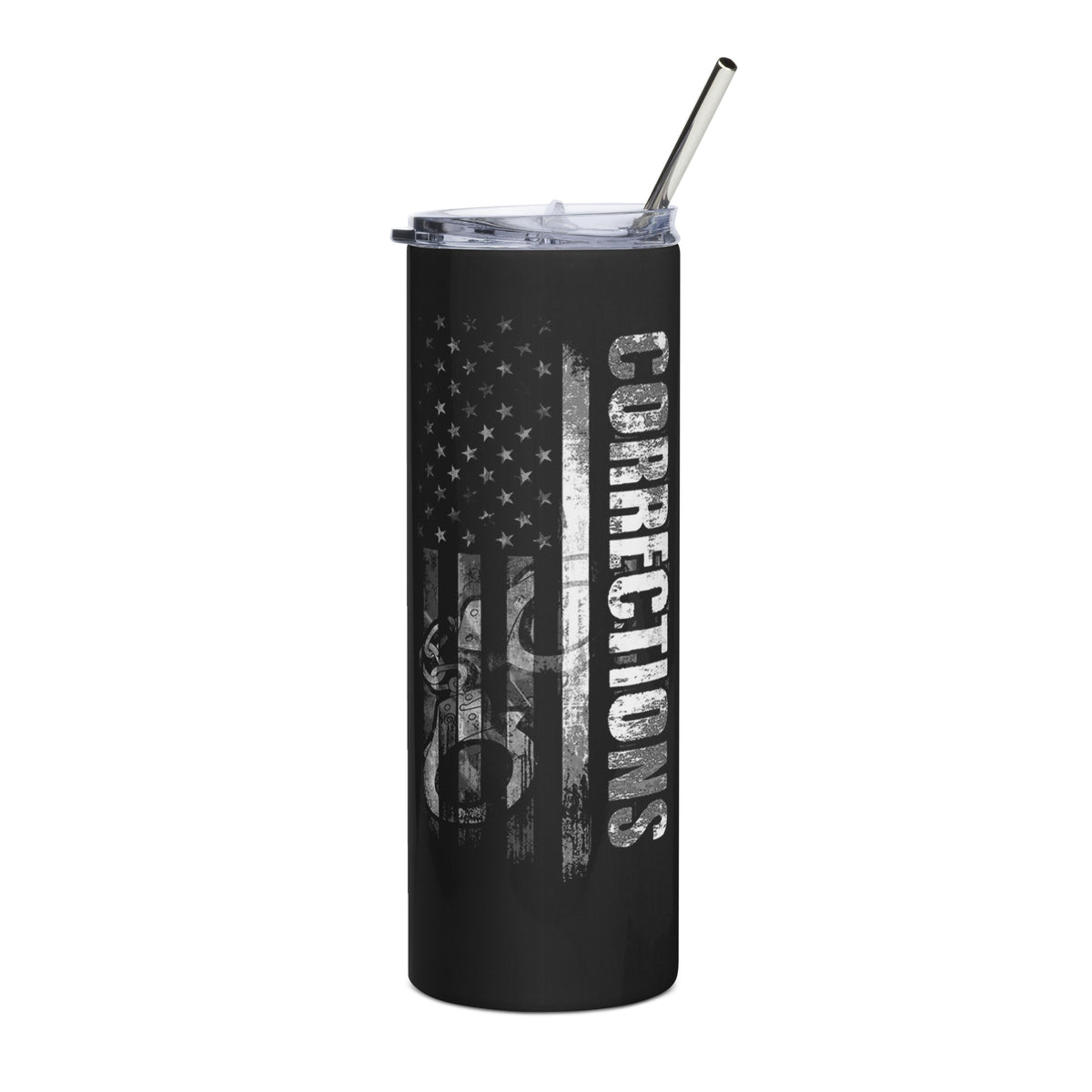 Corrections: Thin Gray Line Tumbler
