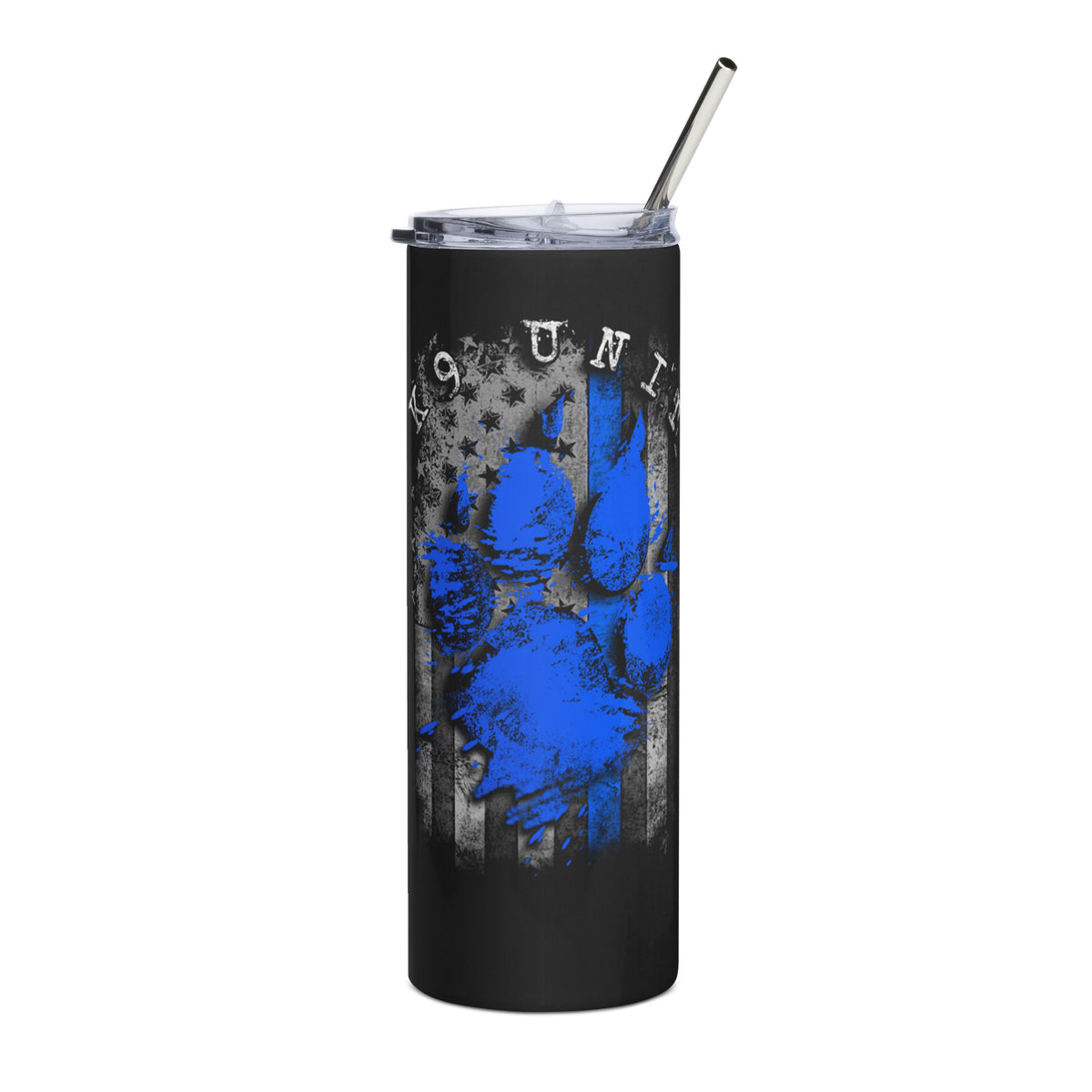 Police K9: Paw Flag Tumbler