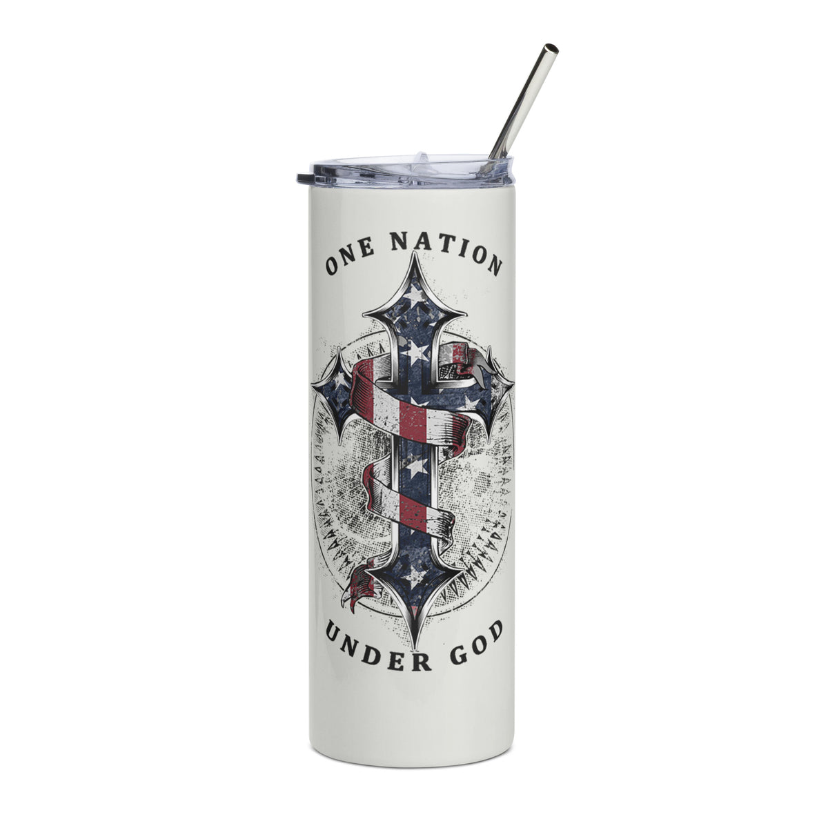 One Nation Under God: Light Tumbler