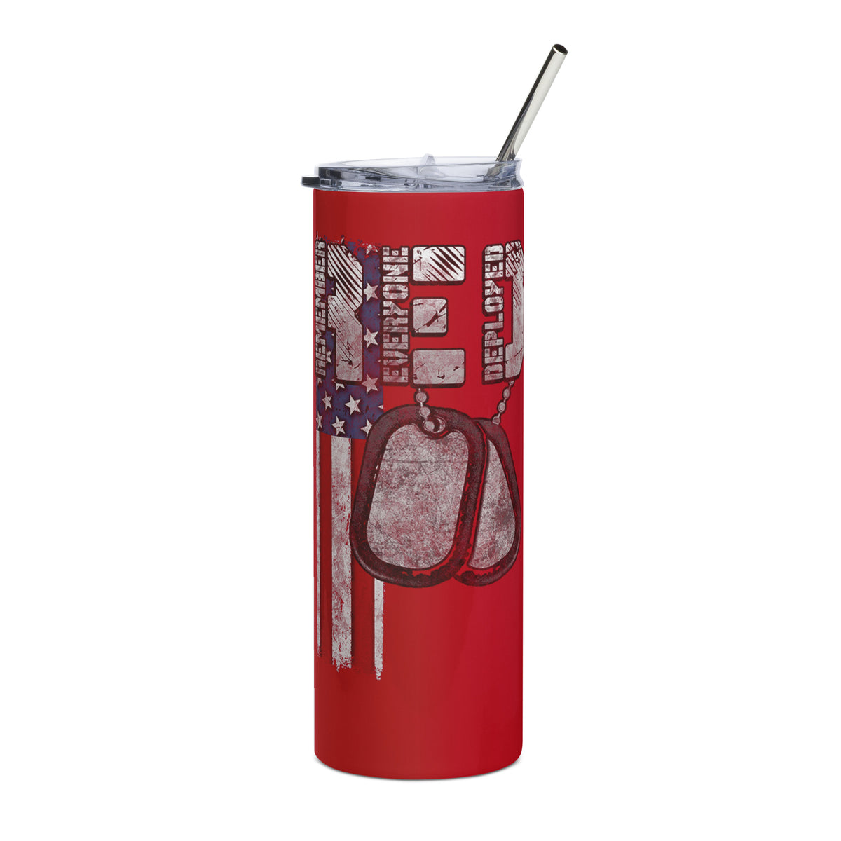 Red Friday: Remember Everyone Deployed Tumbler
