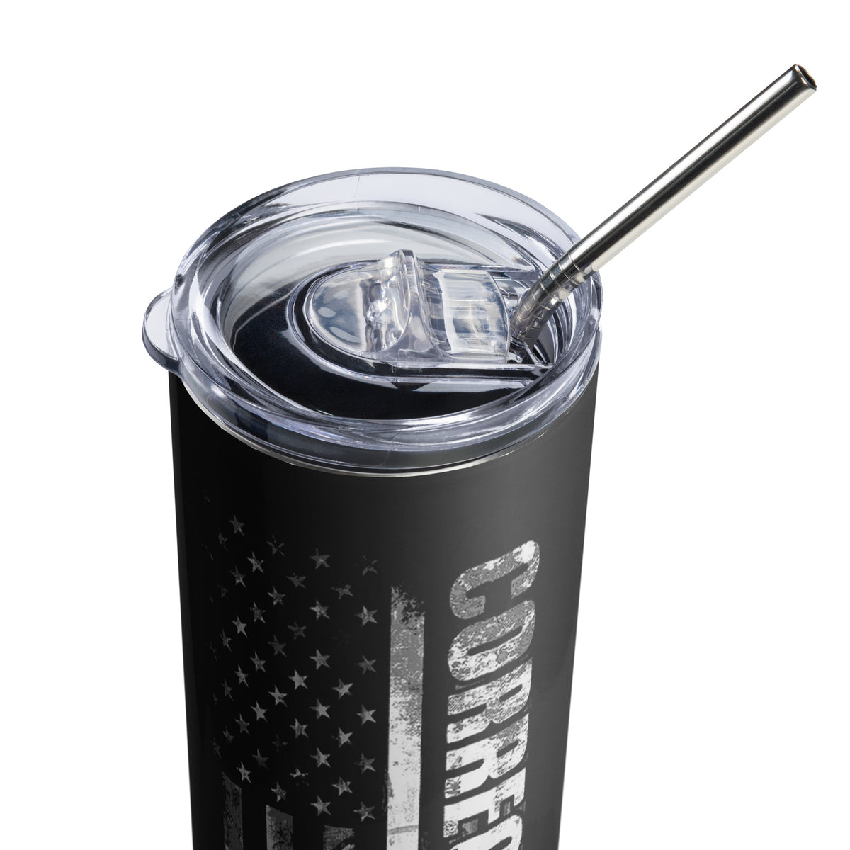 Corrections: Thin Gray Line Tumbler