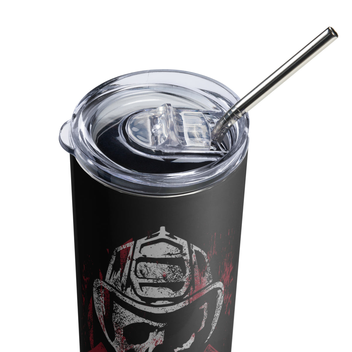Firefighter Skull Tumbler