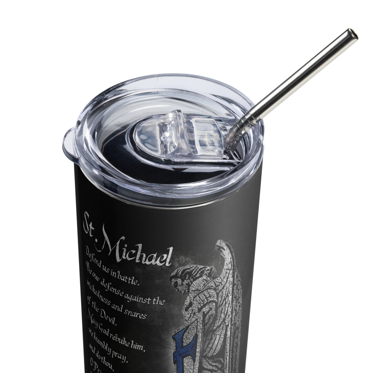 Saint Michael the Archangel Prayer Tumbler