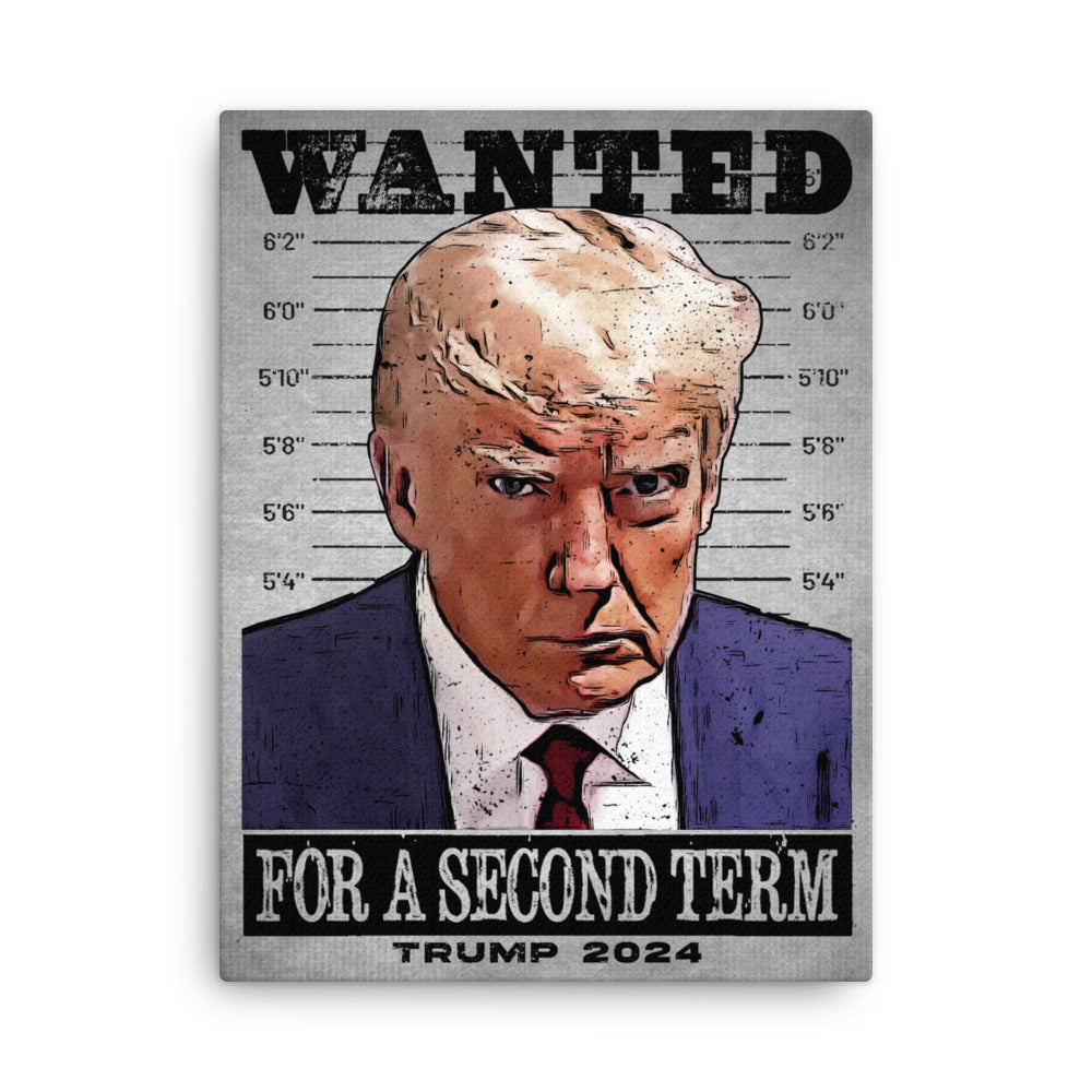 Trump: Wanted Canvas