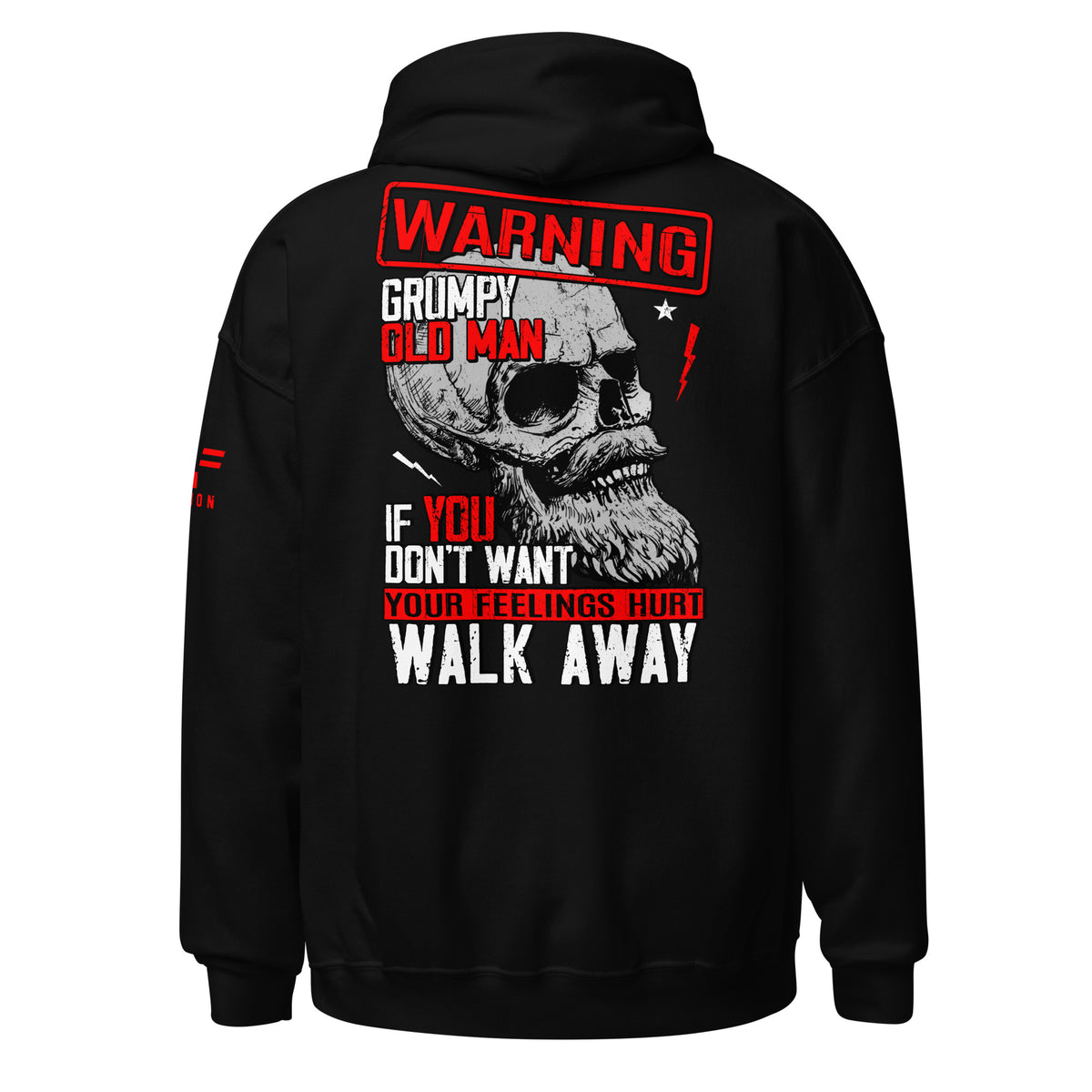 Warning: Grumpy Old Man Hoodie