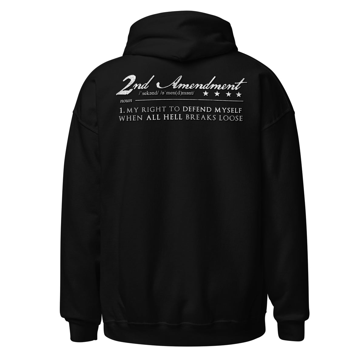 2nd Amendment Definition Hoodie