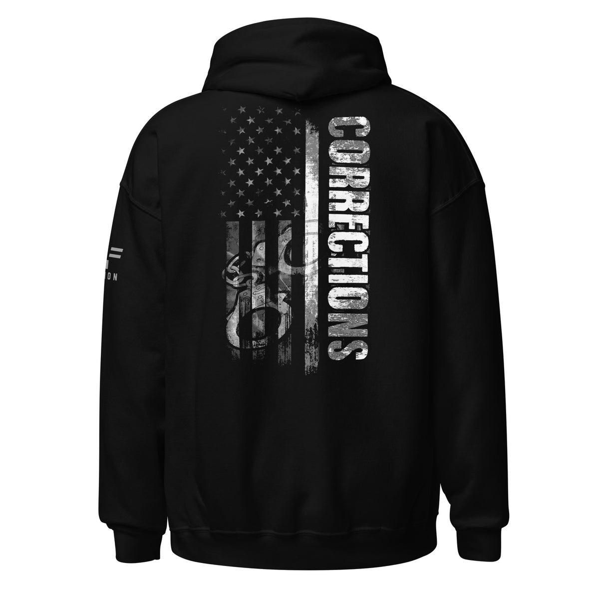 Corrections: Thin Gray Line Hoodie