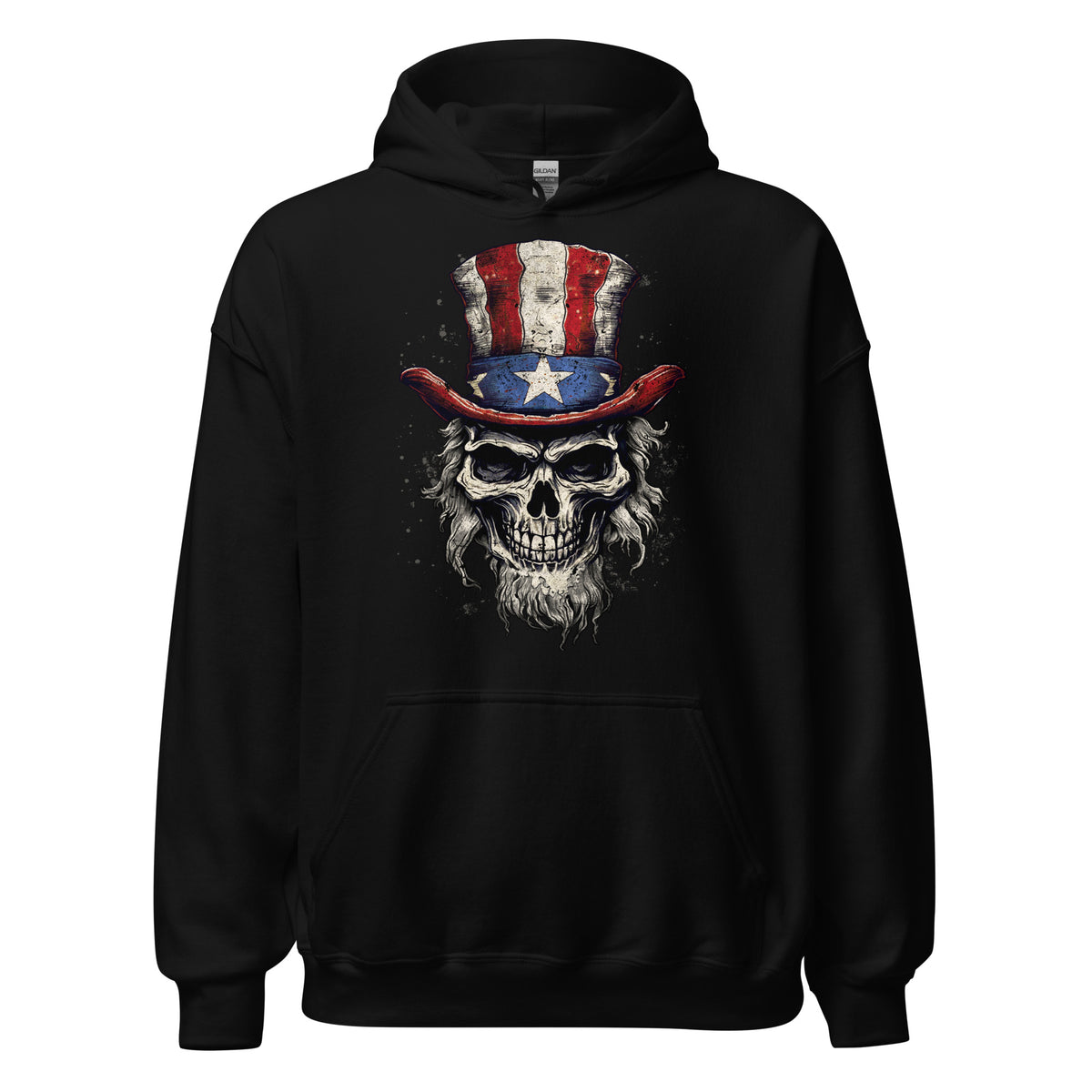 Uncle Sam Skull Hoodie