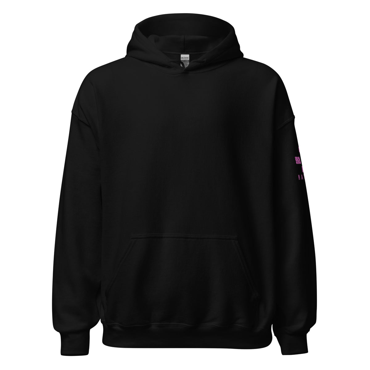 Pink Carbon Onyx American Flag Hoodie
