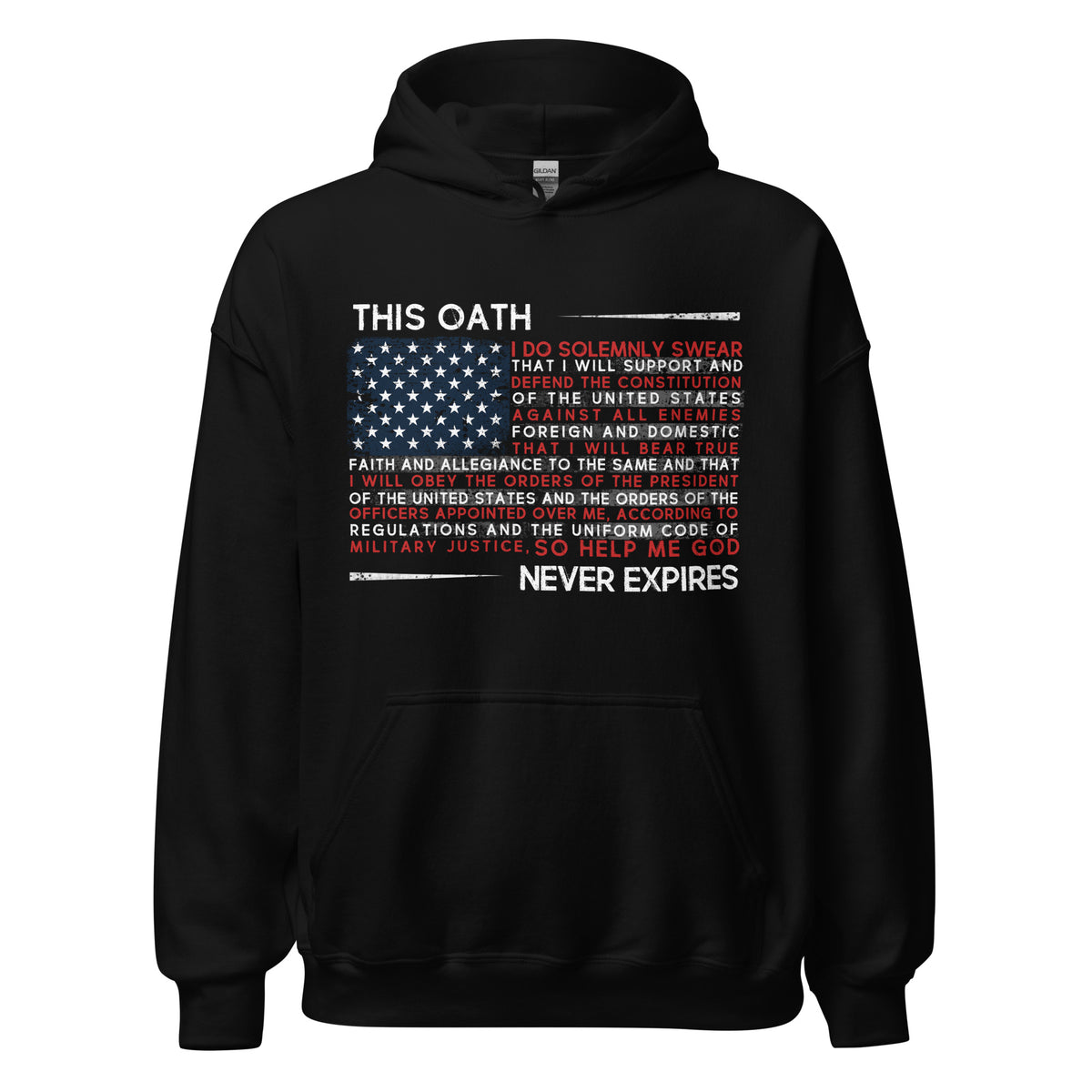 Veteran Oath Hoodie