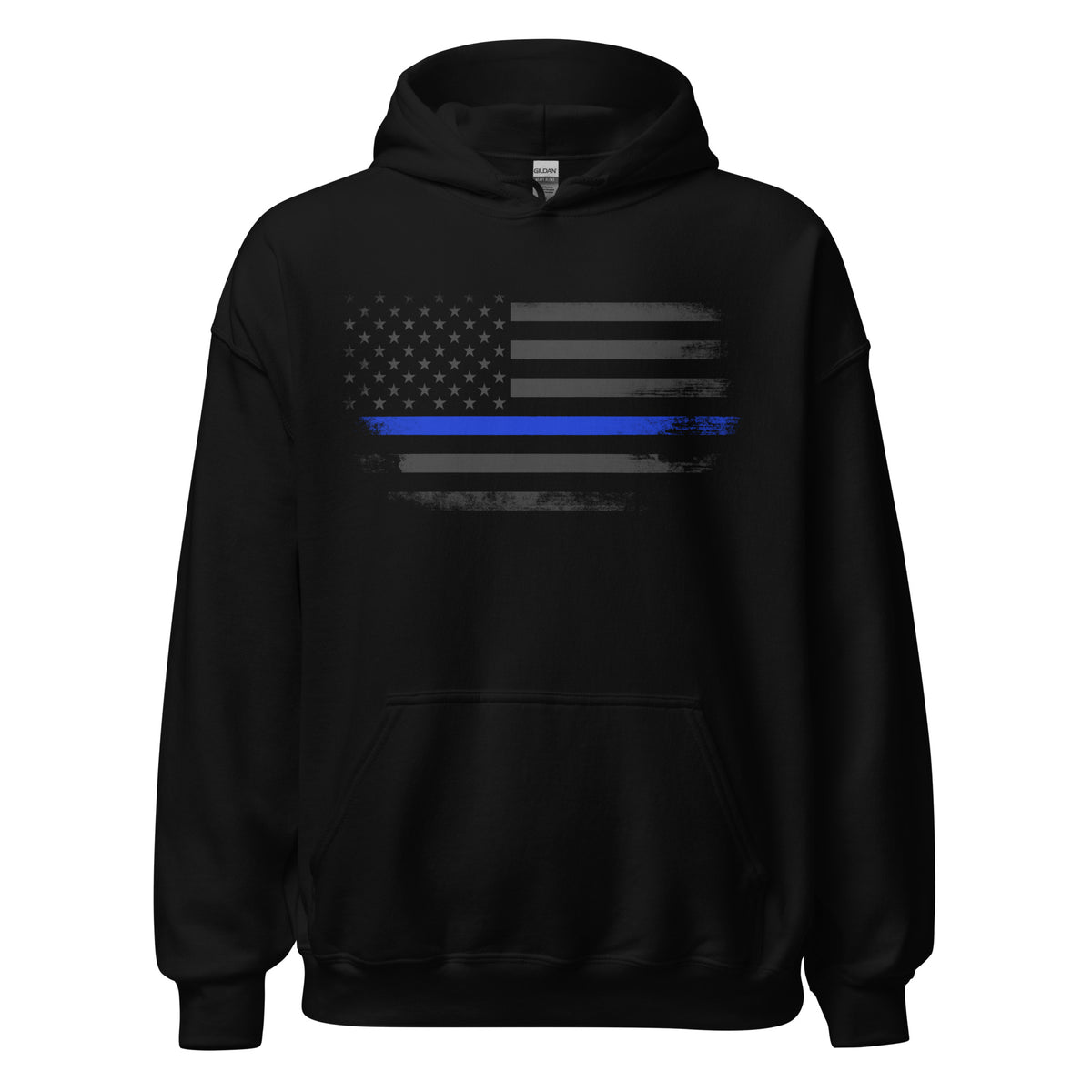 Onyx Thin Blue Line Flag Hoodie