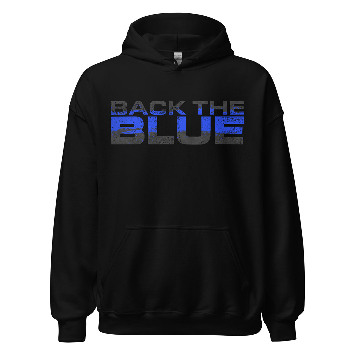 Back the Blue Onyx Hoodie