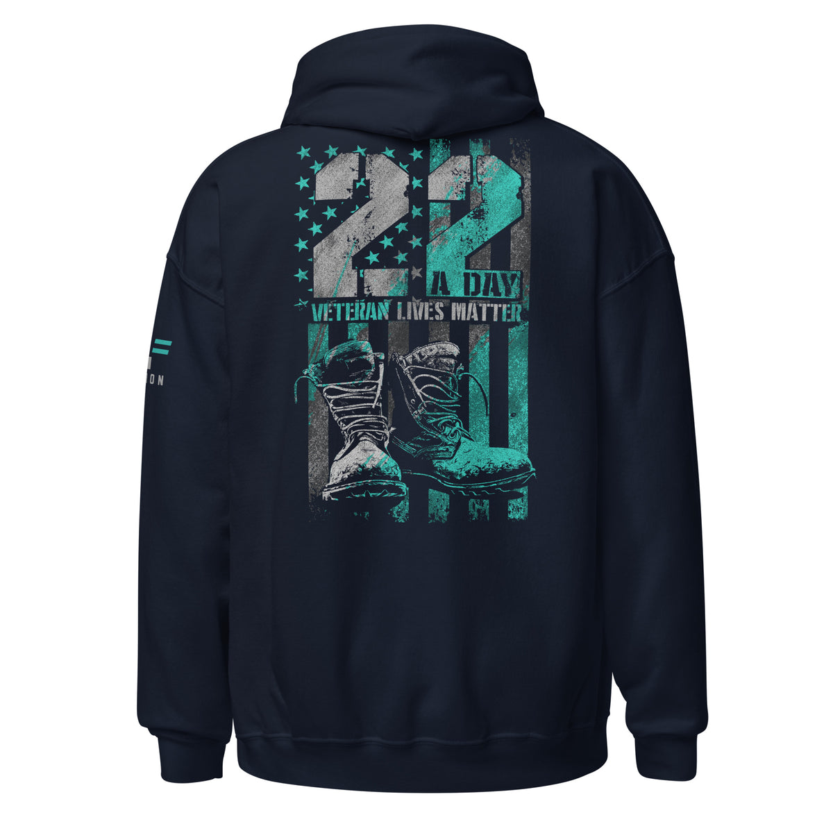 22 A Day: Veteran Lives Matter Hoodie