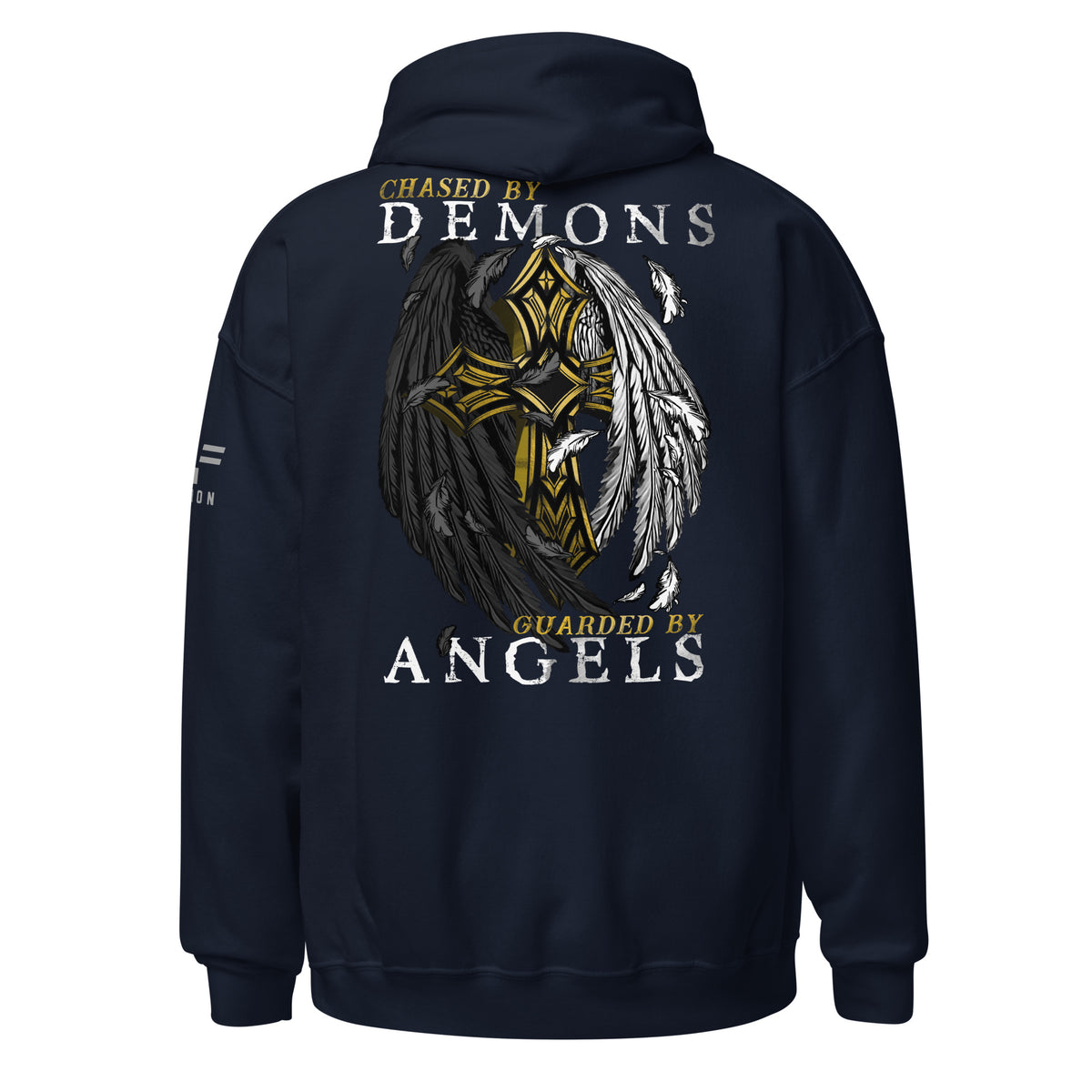 Chased by Demons Guarded by Angels Hoodie