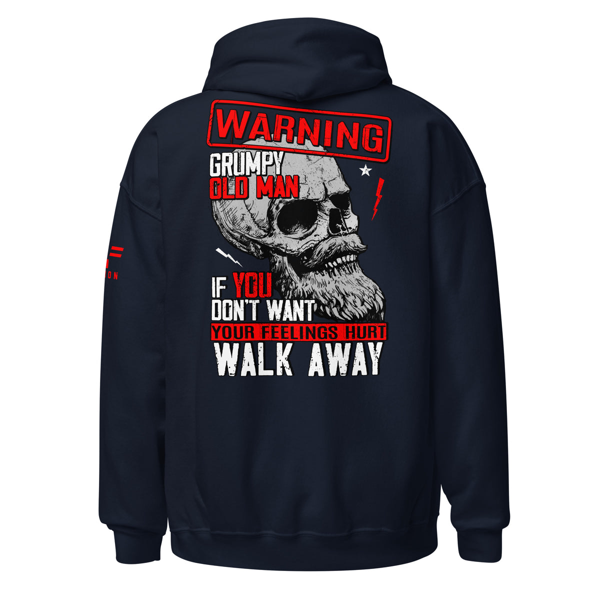 Warning: Grumpy Old Man Hoodie