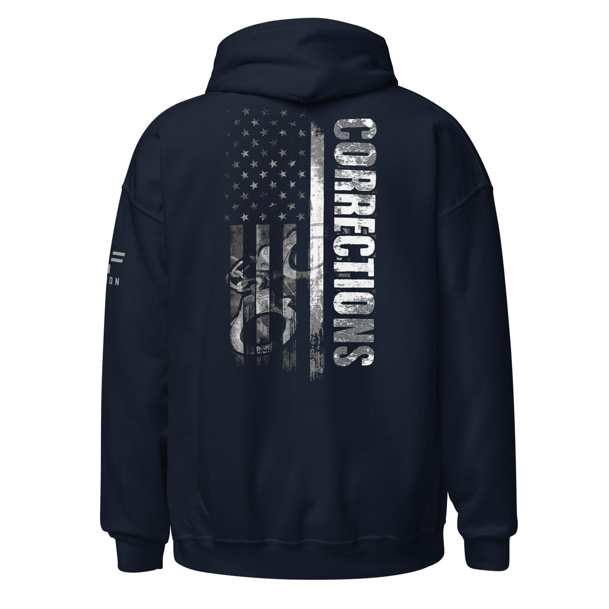 Corrections: Thin Gray Line Hoodie