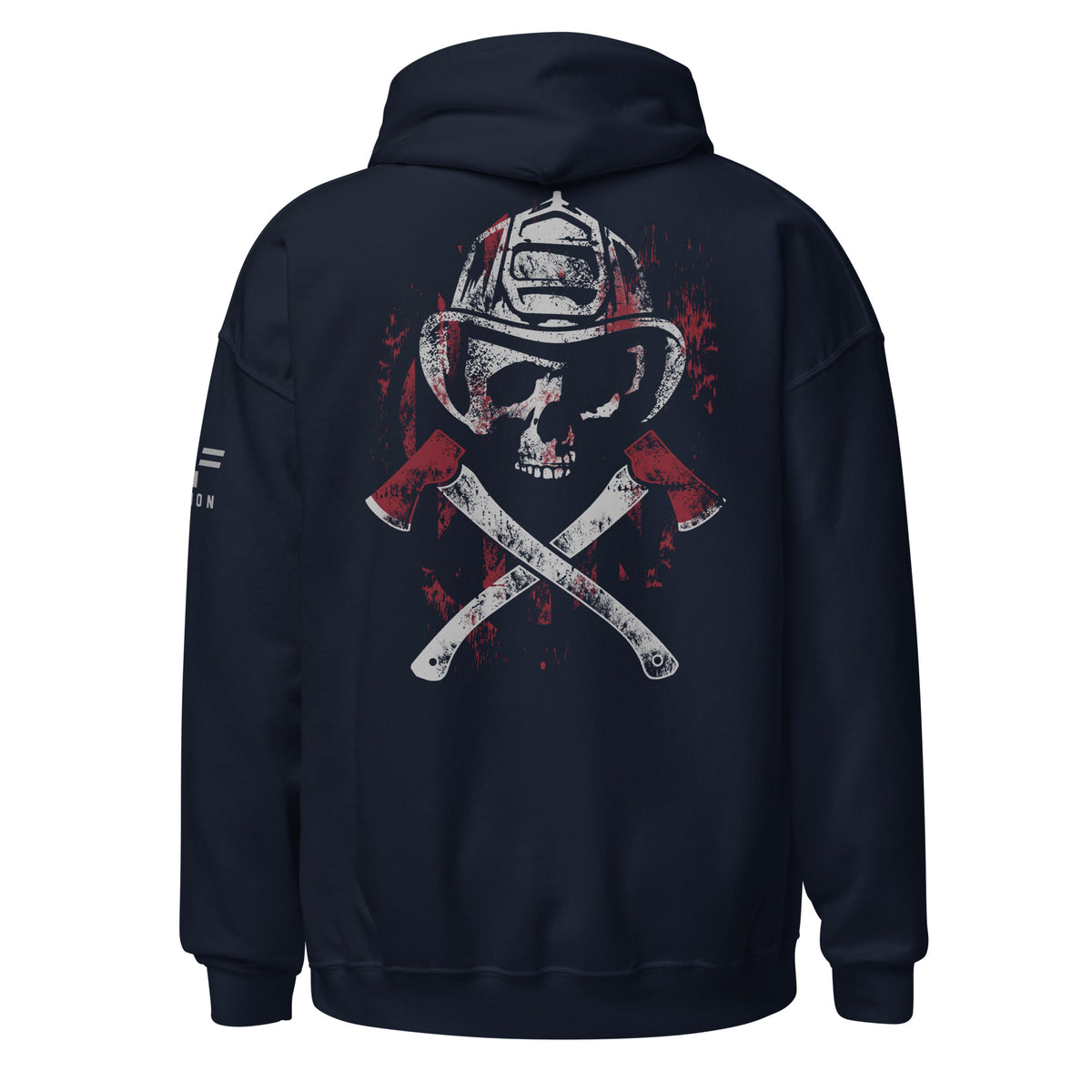 Firefighter Skull Hoodie