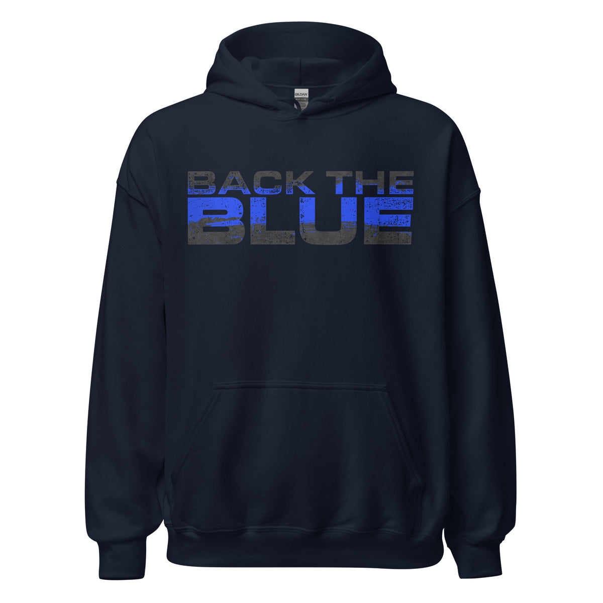 Back the Blue Onyx Hoodie