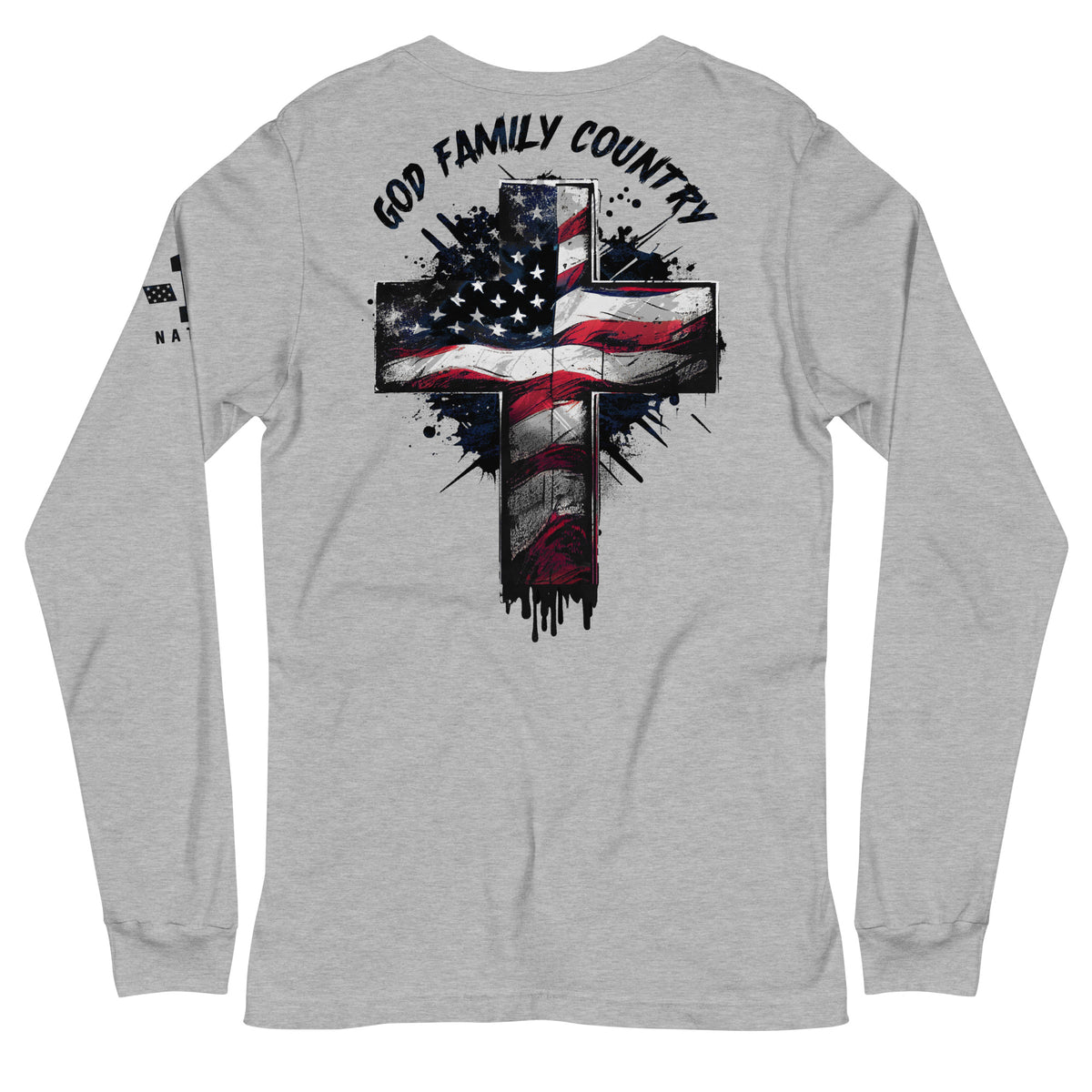 God Family Country Long Sleeve