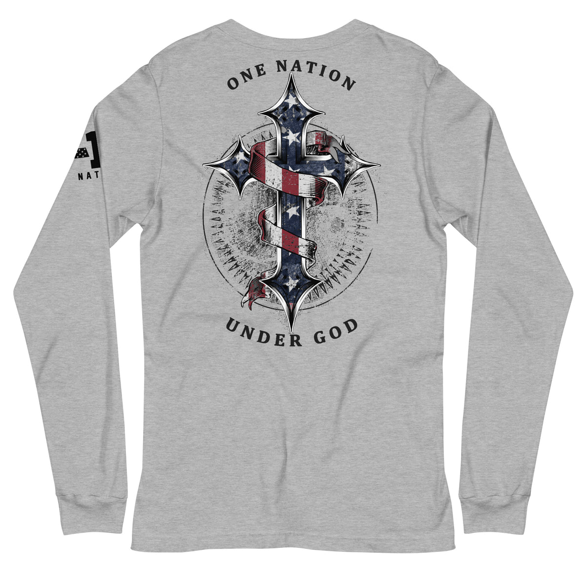 One Nation Under God: Light Long Sleeve