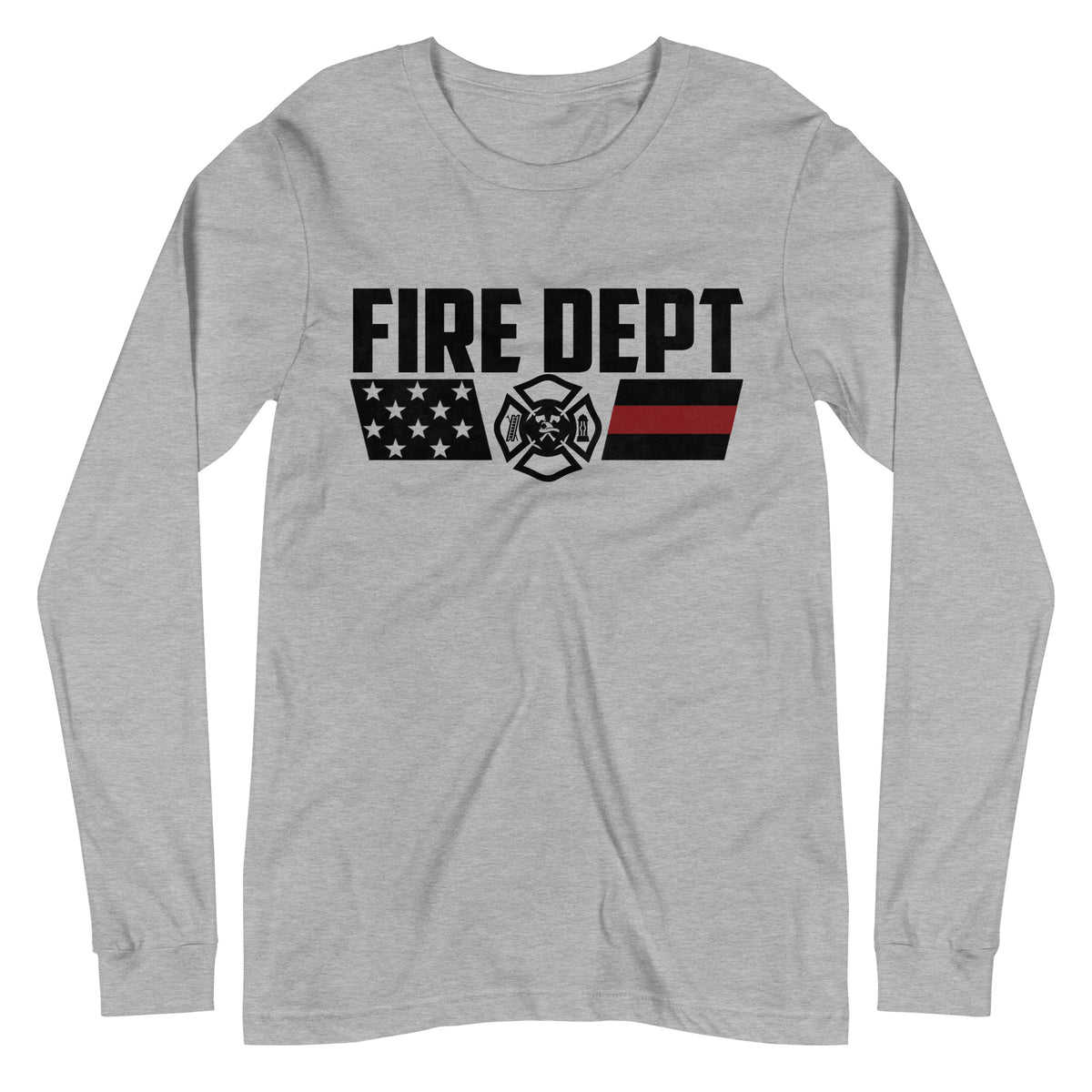 Firefighter Charcoal Long Sleeve