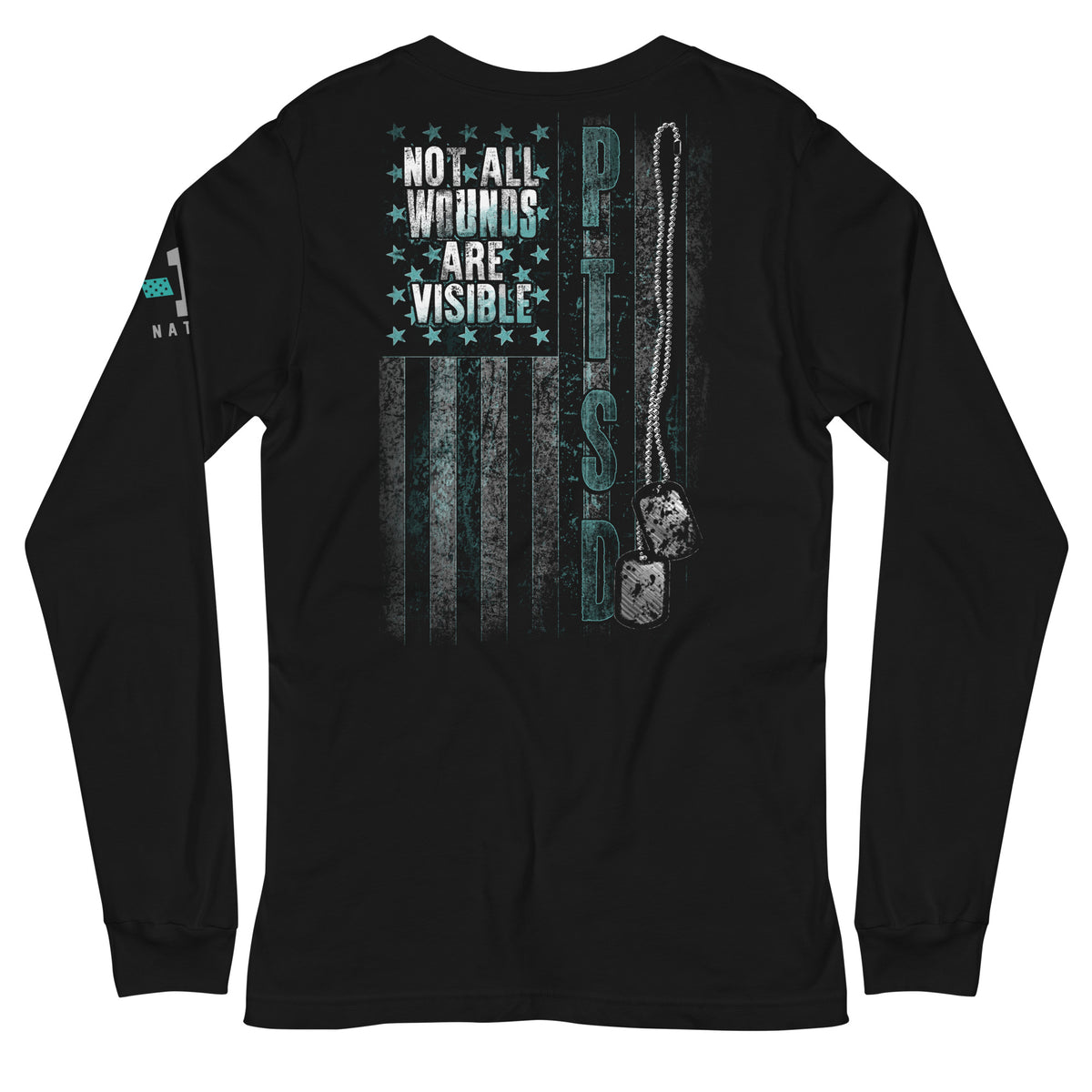 PTSD: Not All Wounds Are Visible Long Sleeve