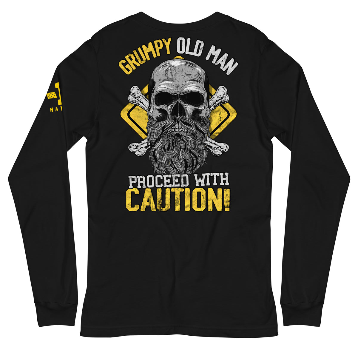 Caution: Grumpy Old Man Long Sleeve