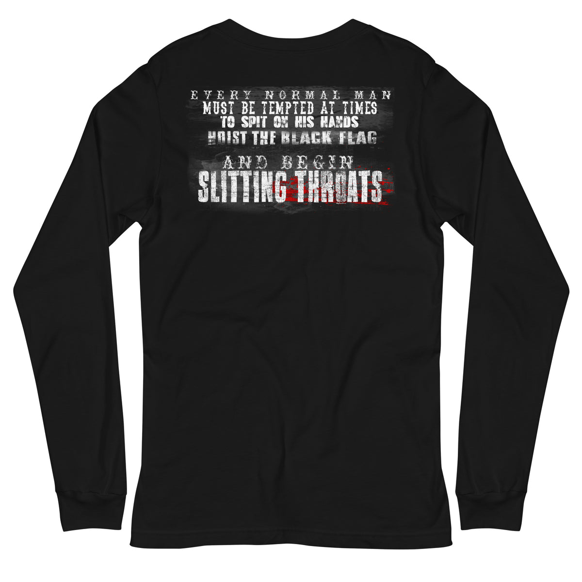 Hoist The Black Flag Long Sleeve