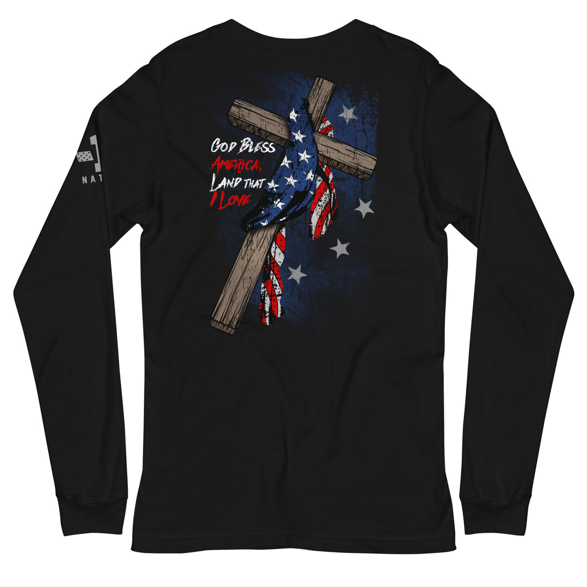God Bless America, Land That I Love Long Sleeve