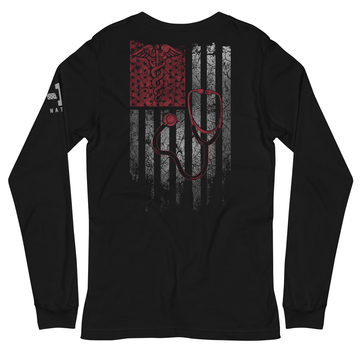 Nurse Flag Long Sleeve
