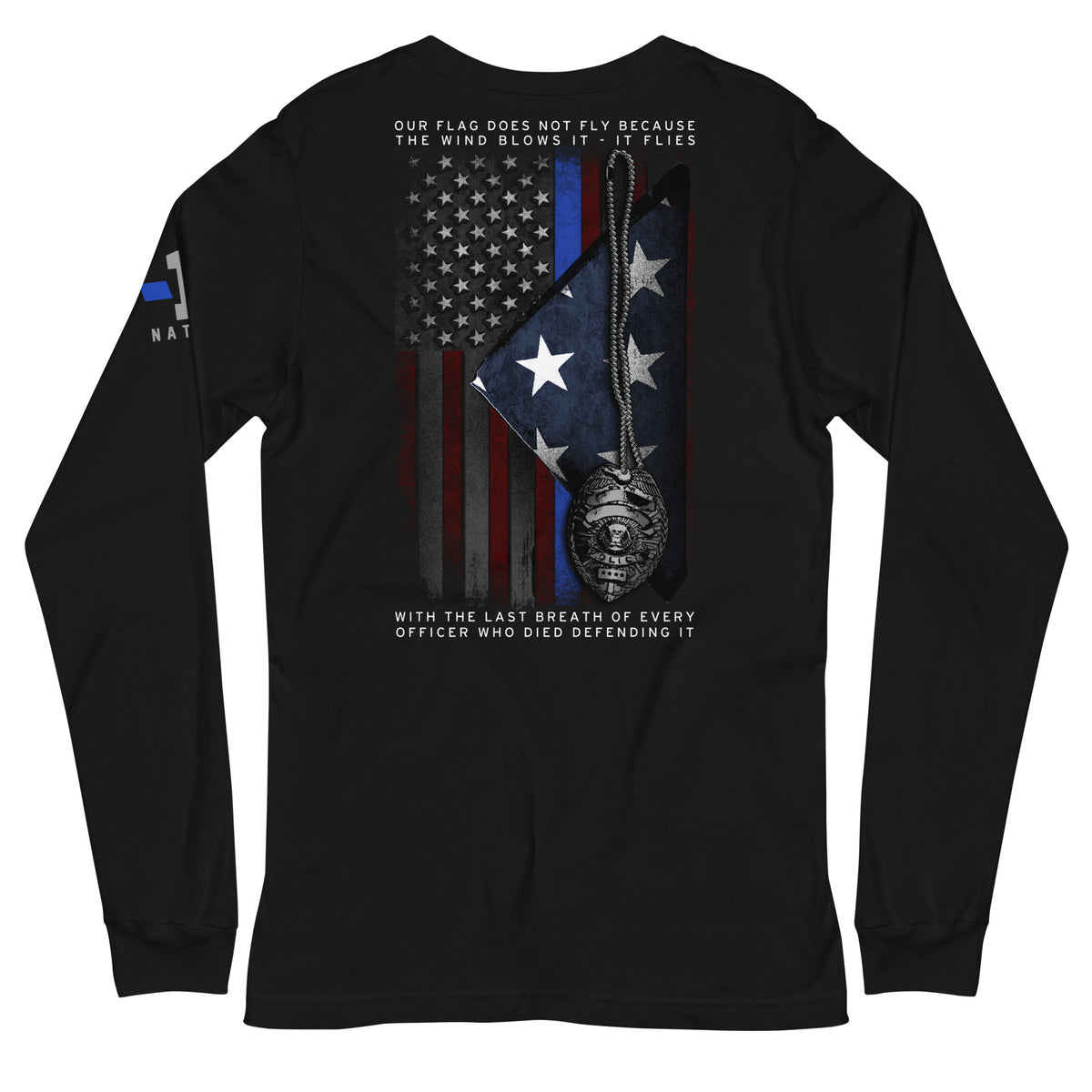 Police Officer&#39;s Last Breath Long Sleeve