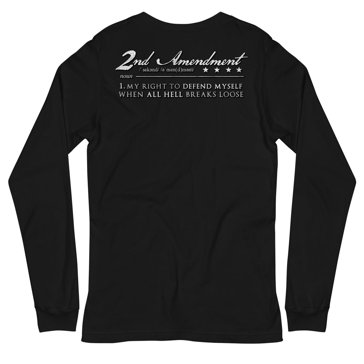 2nd Amendment Definition Long Sleeve