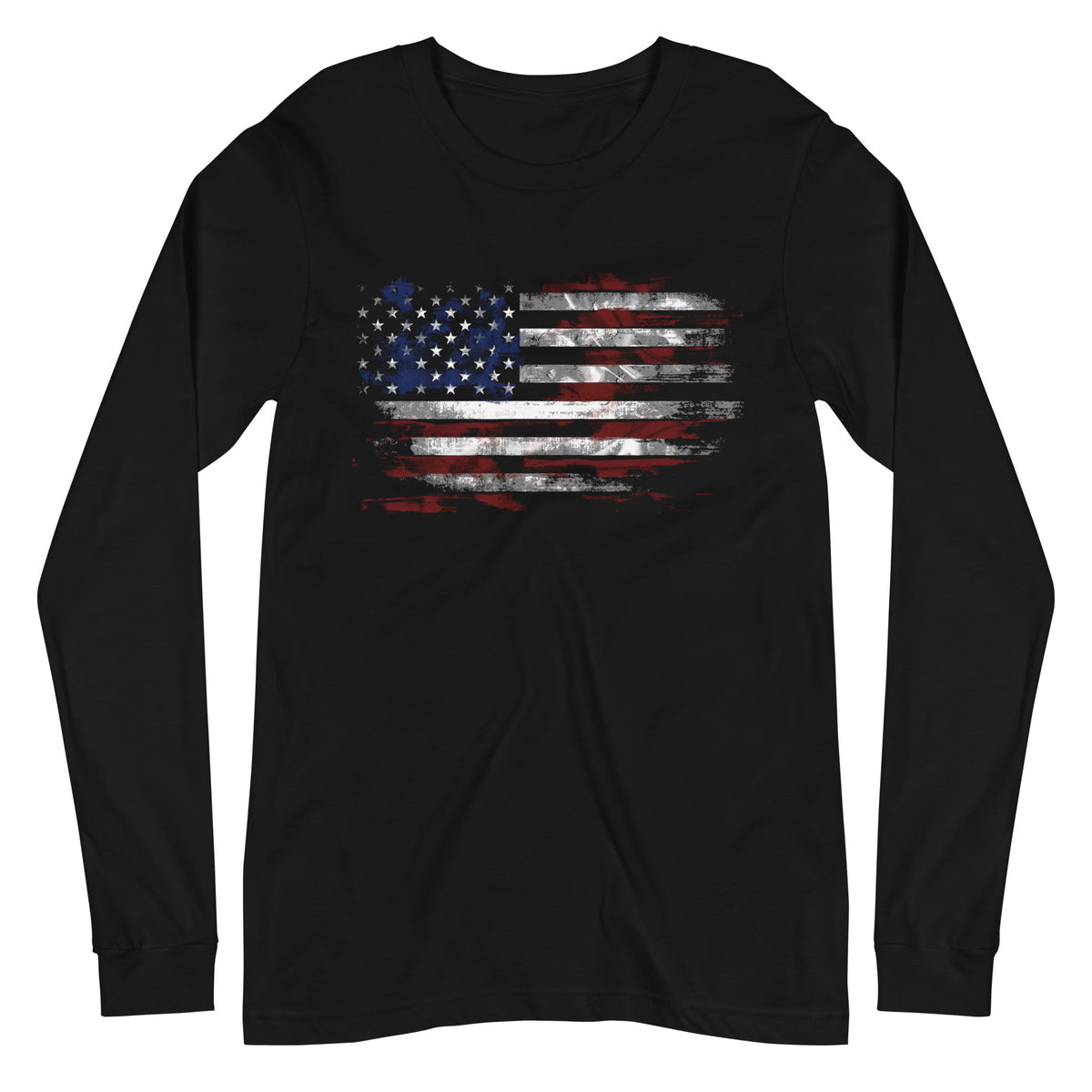 American Flag 2.0 Front Long Sleeve