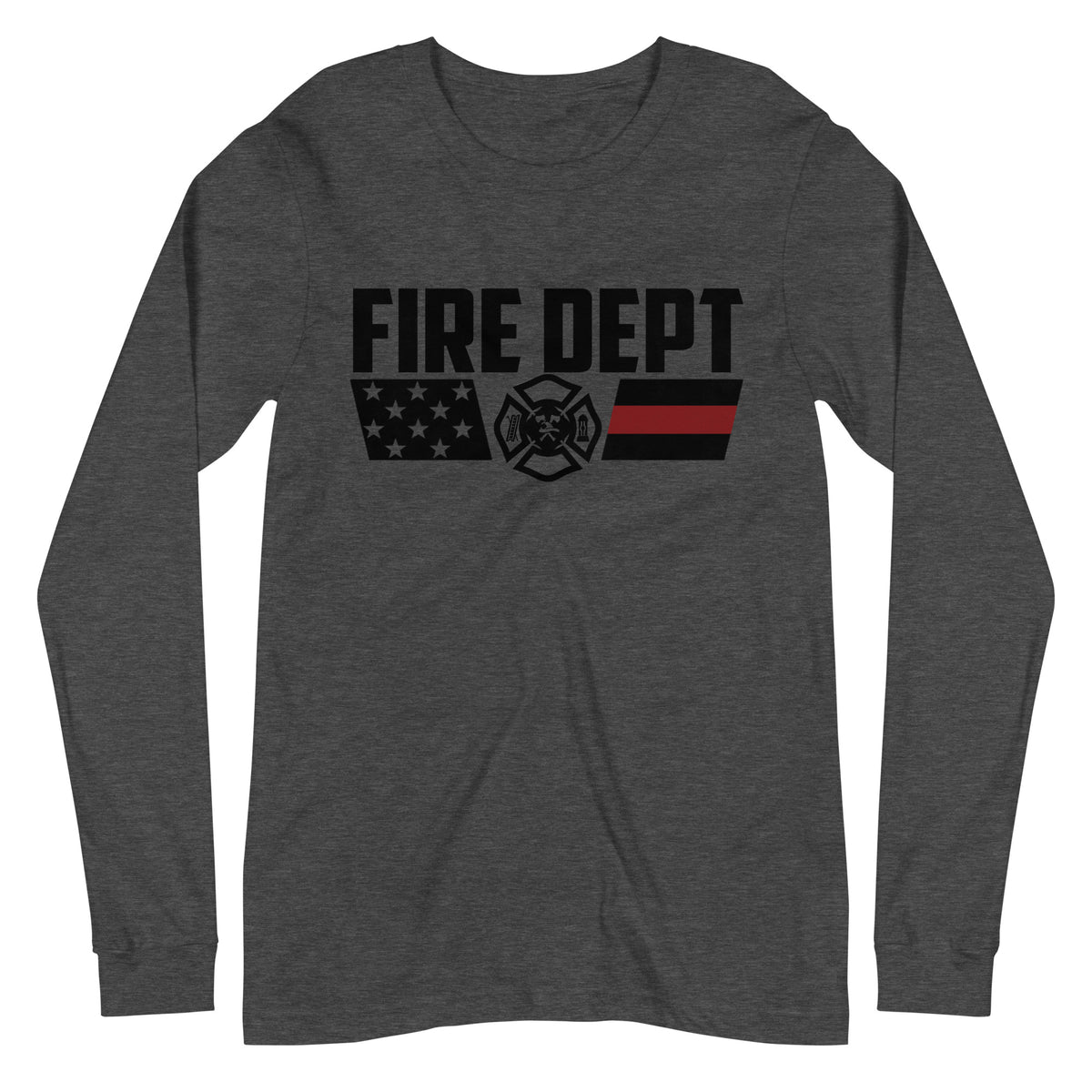 Firefighter Charcoal Long Sleeve
