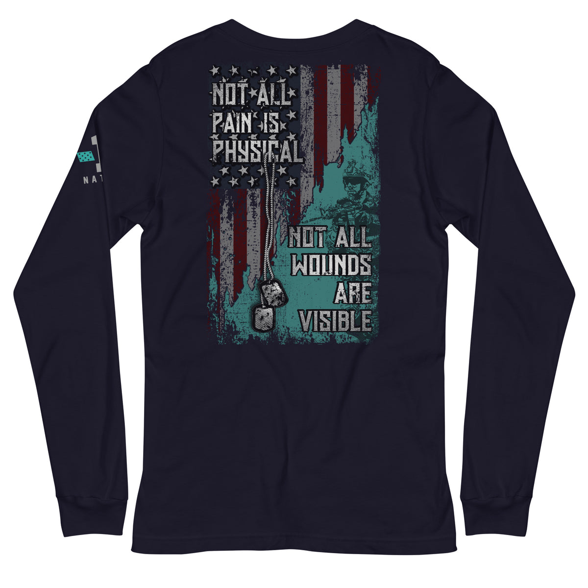PTSD: Physical Visible Long Sleeve