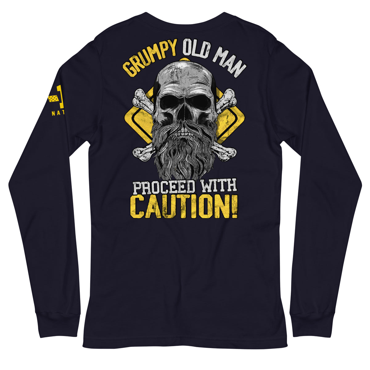 Caution: Grumpy Old Man Long Sleeve