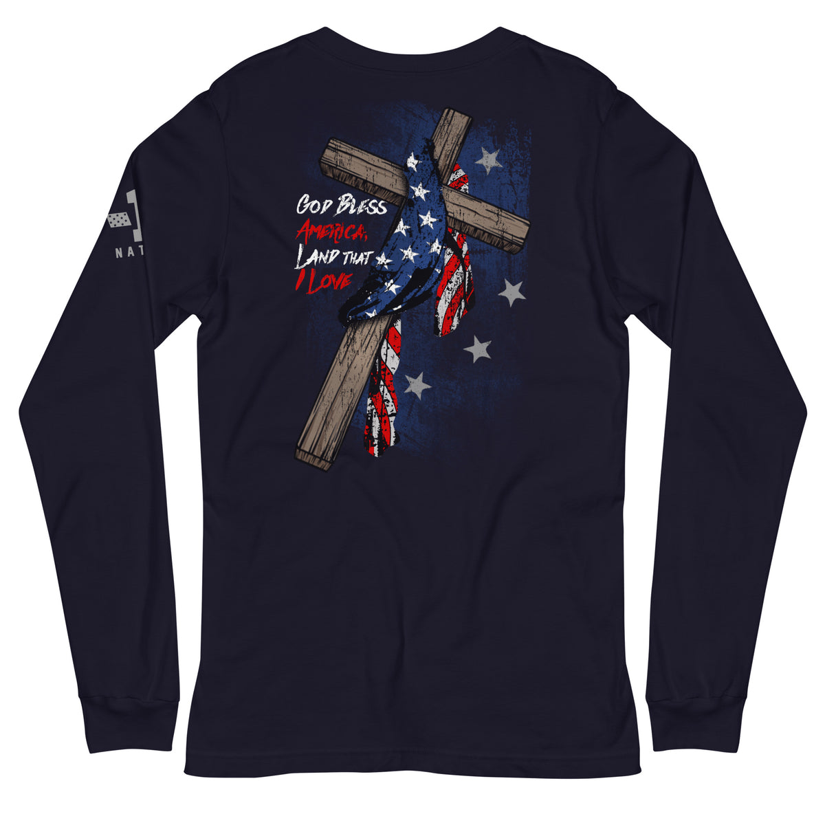God Bless America, Land That I Love Long Sleeve