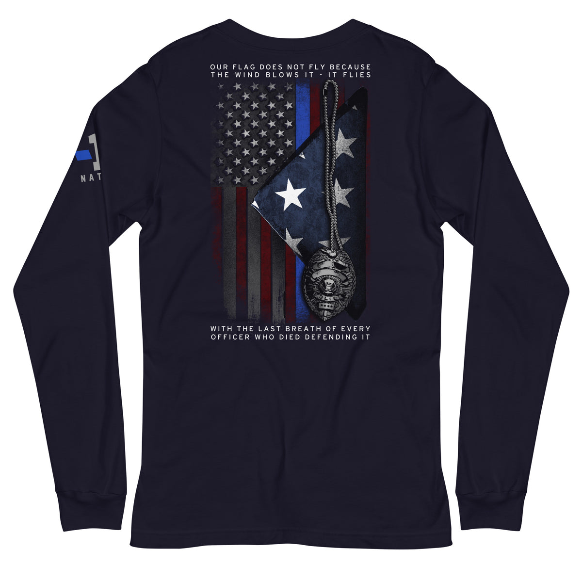 Police Officer&#39;s Last Breath Long Sleeve