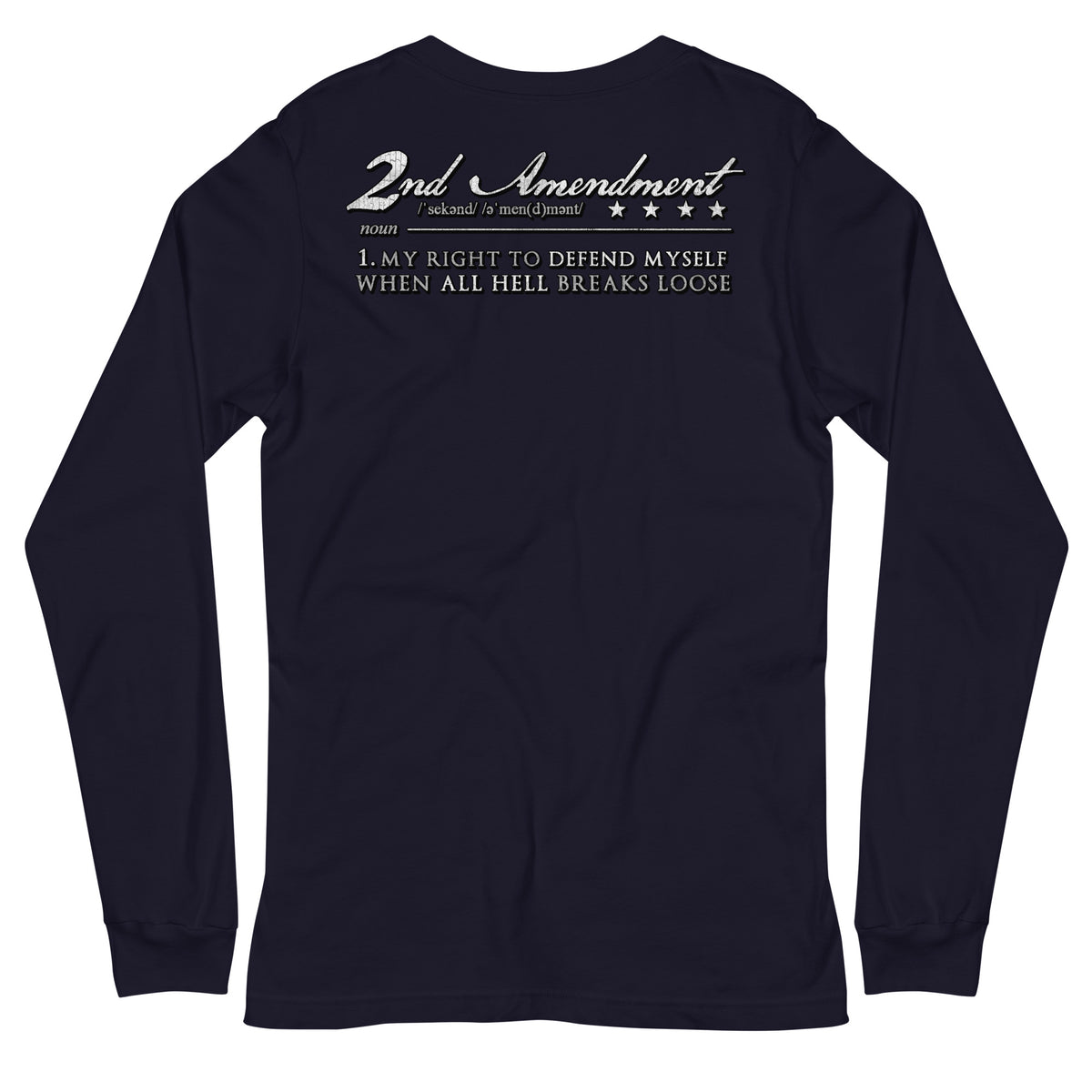 2nd Amendment Definition Long Sleeve