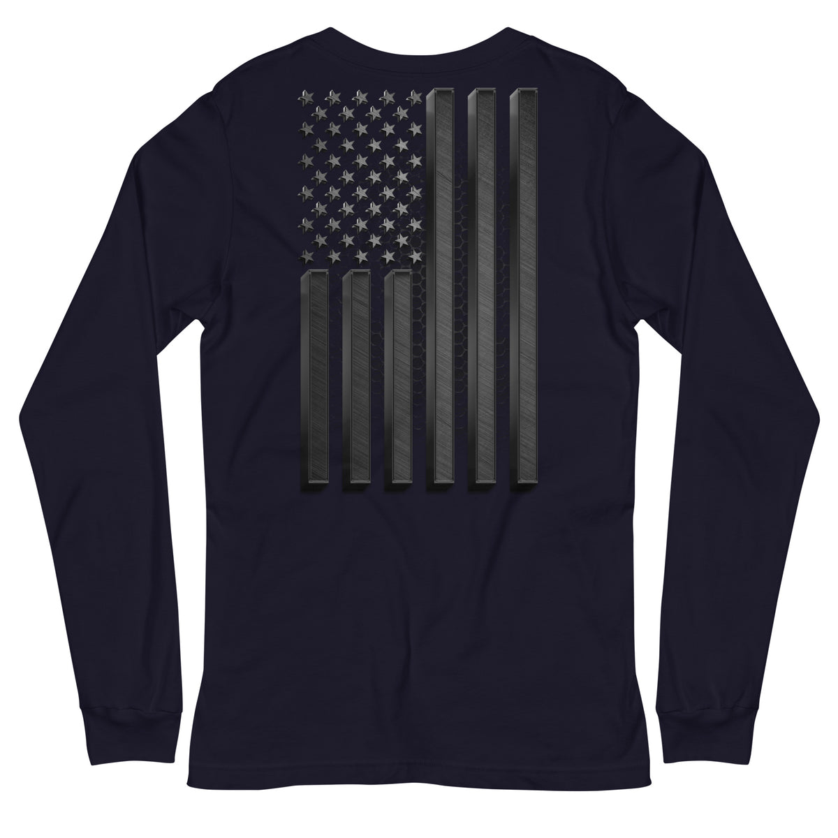 God Bless America Black Carbon Long Sleeve