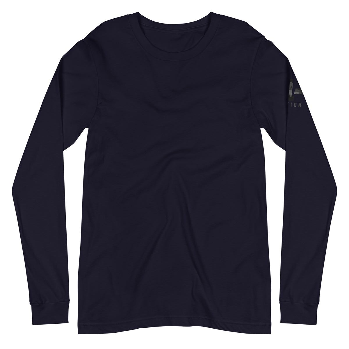 Black Camo American Flag Long Sleeve