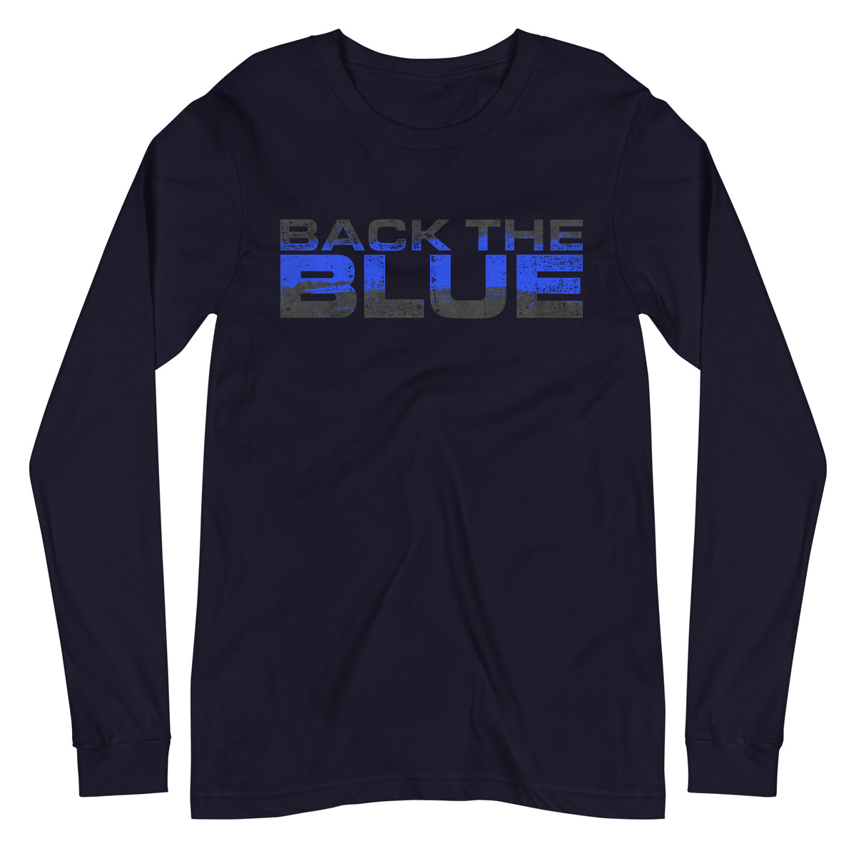 Back the Blue Onyx Long Sleeve