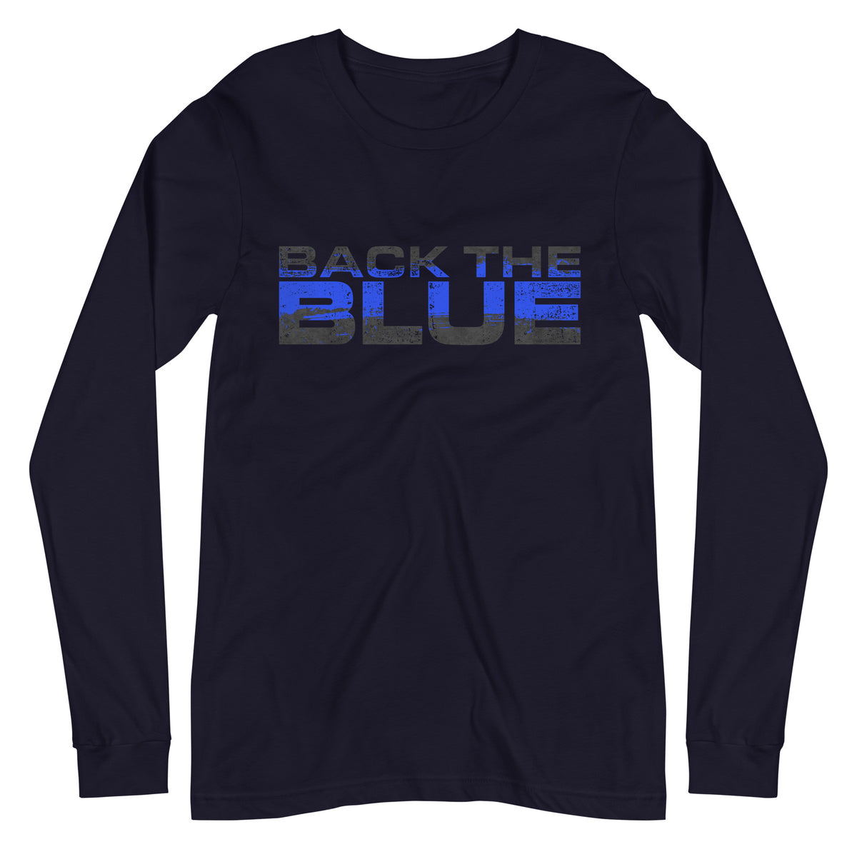 Back the Blue Onyx Long Sleeve