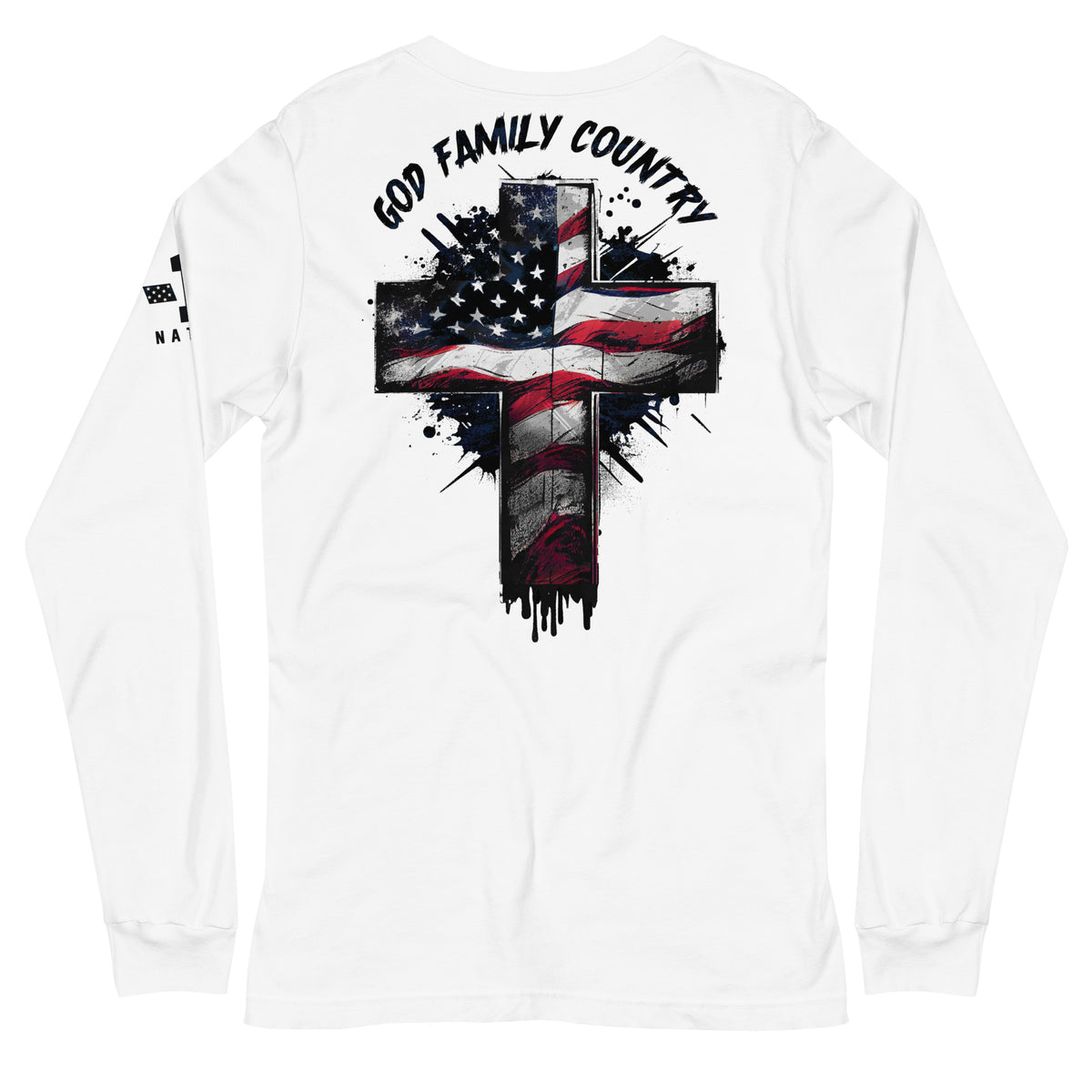God Family Country Long Sleeve