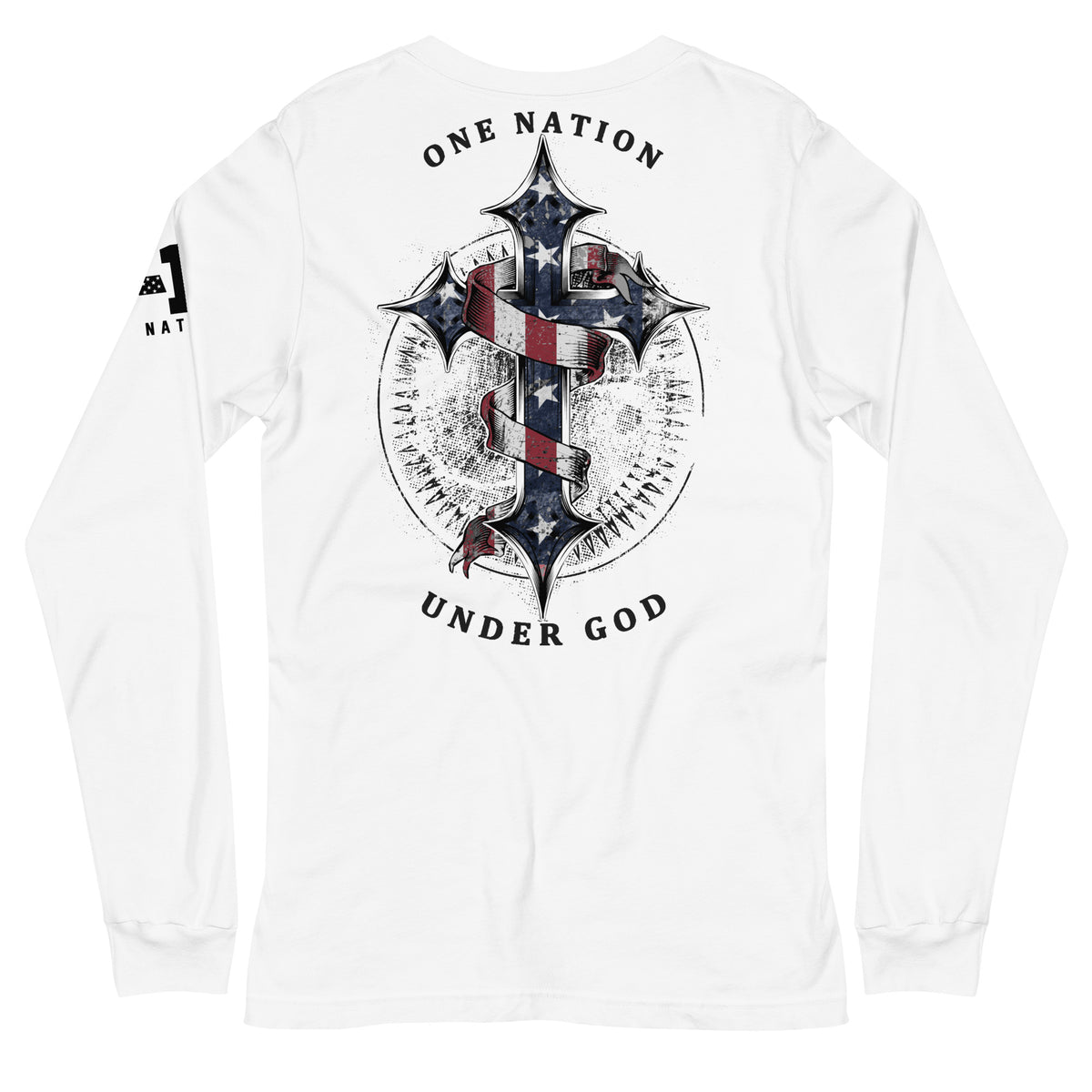 One Nation Under God: Light Long Sleeve
