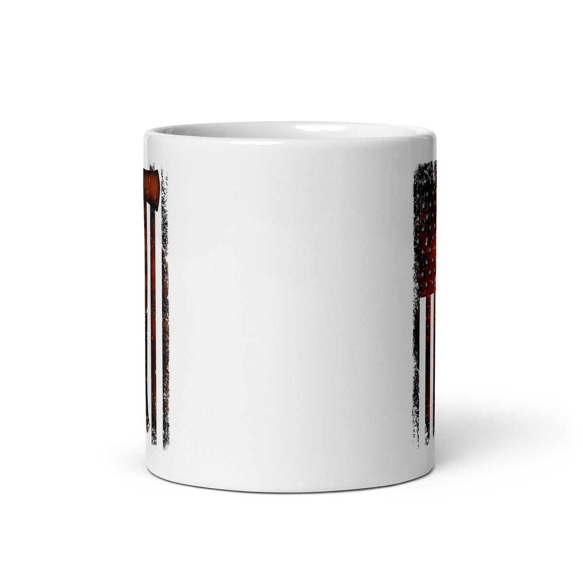 Firefighter Flame Flag Mug