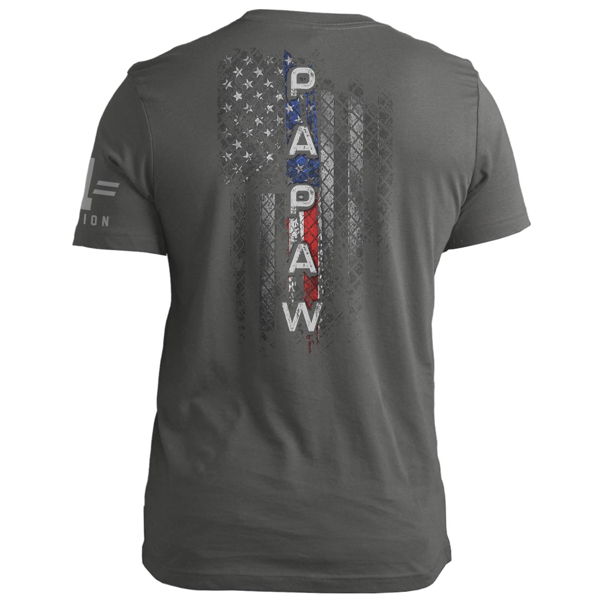 PAPAW American Flag Vertical